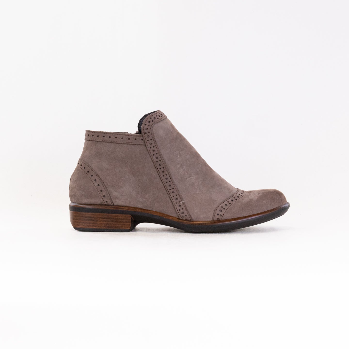 Naot Women's Nefasi Ankle Boot in Shiitake Nubuck