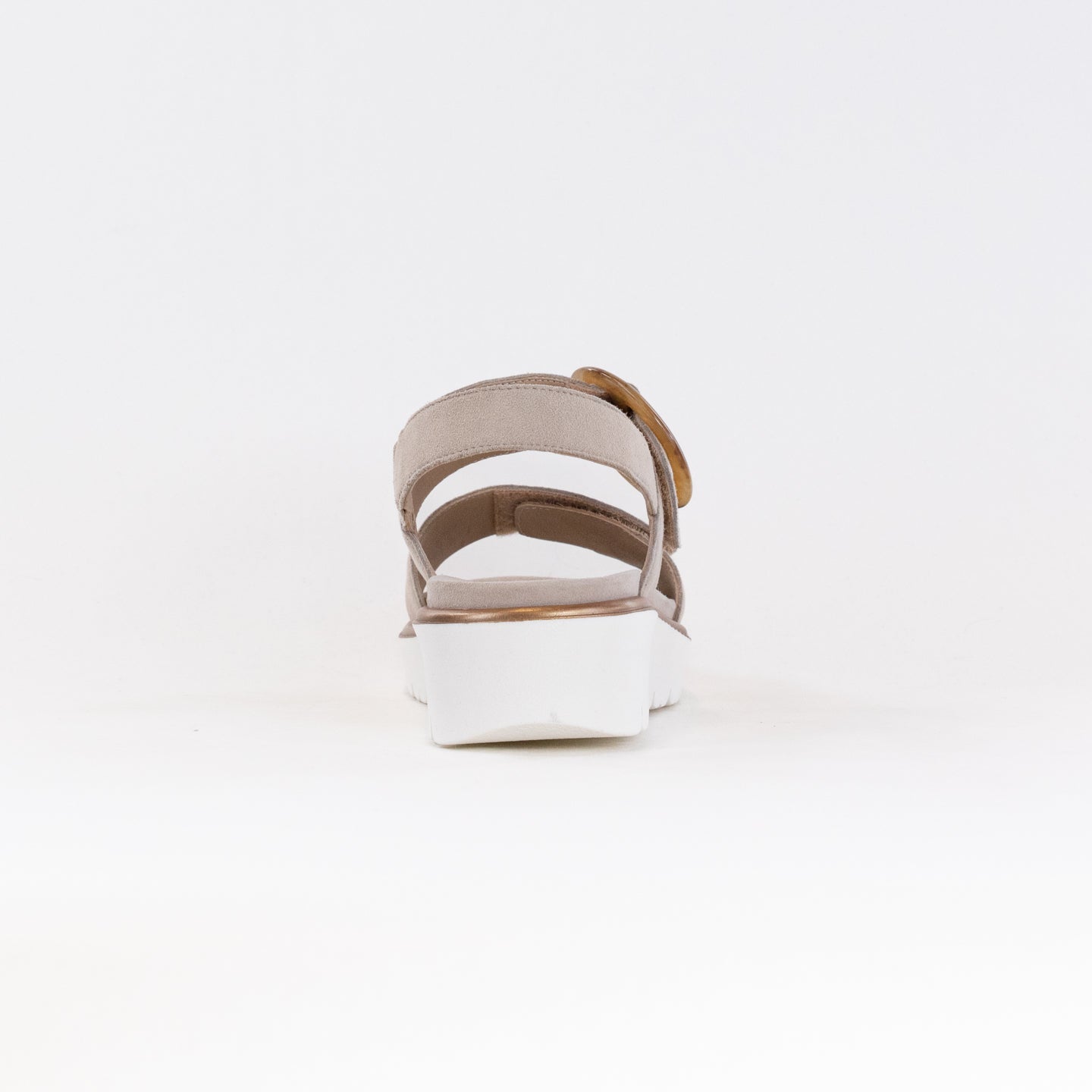 Women's Ara Bridgeport Sandal in Sand Kid Suede with Comfort Features
