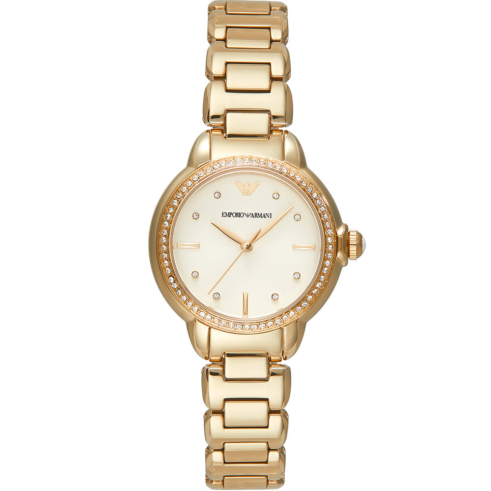 Emporio Armani AR11609 Mia Watch in Stunning Gold Finish