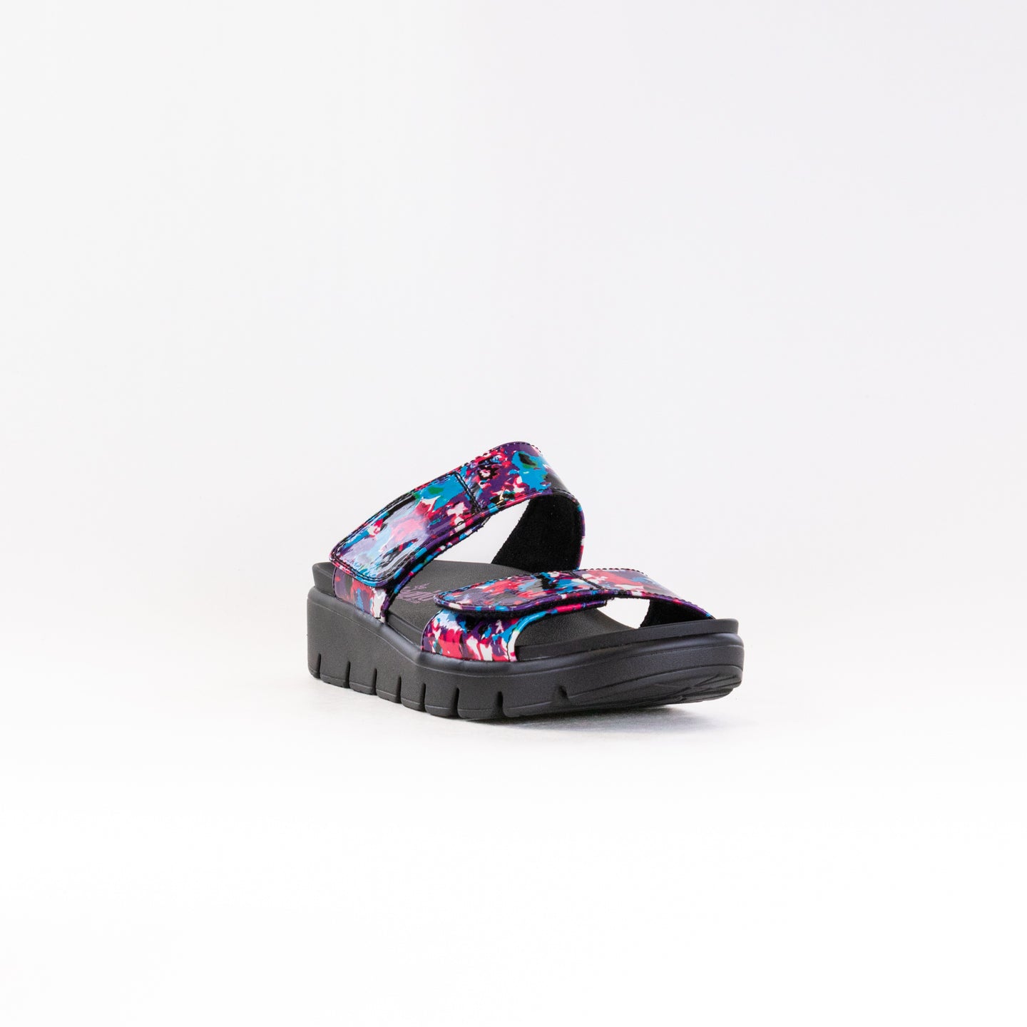 Alegria Women's Rubie Collage Party Vegan Leather Sandals