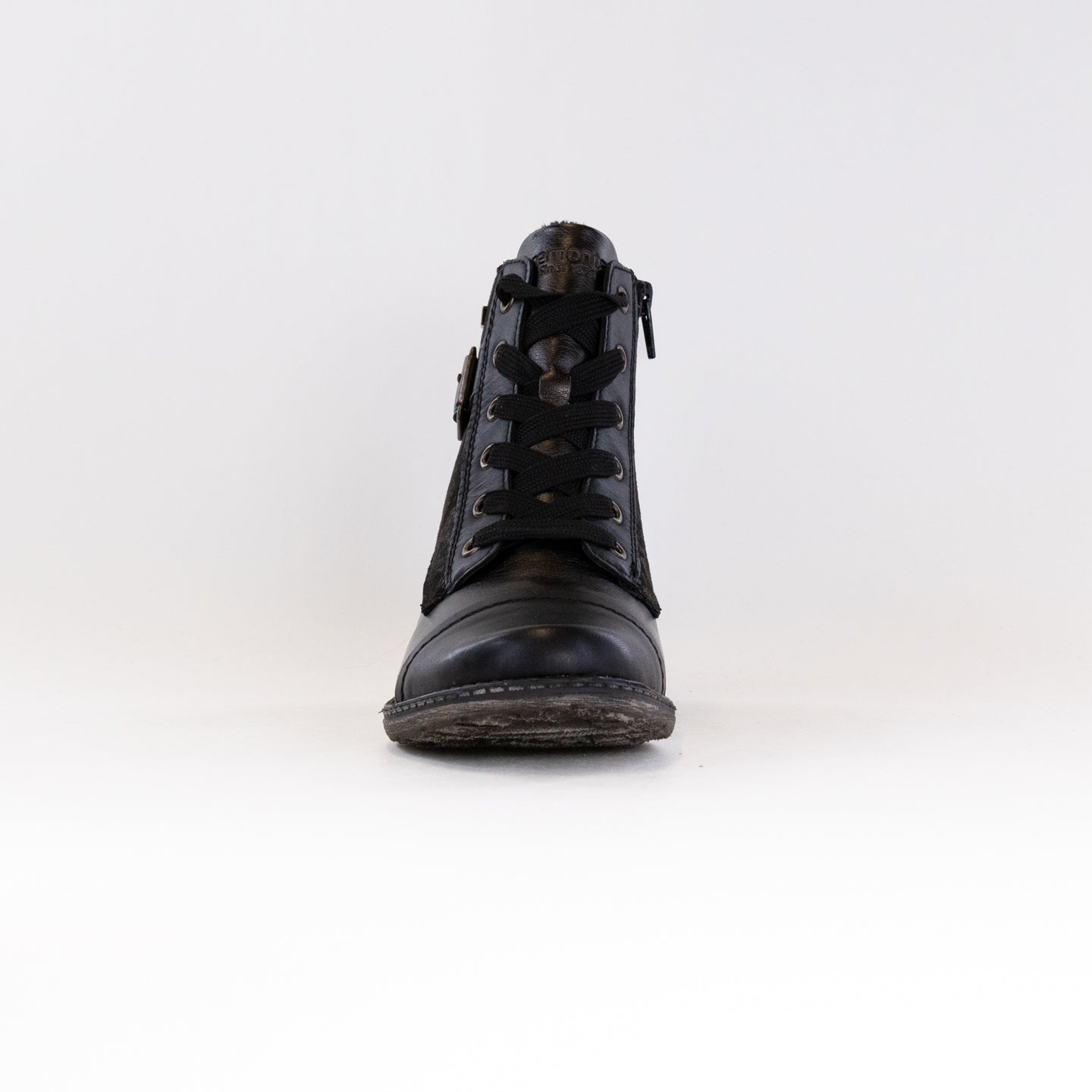Women's Black Remonte Chandra 81 Ankle Boots with Comfort Features