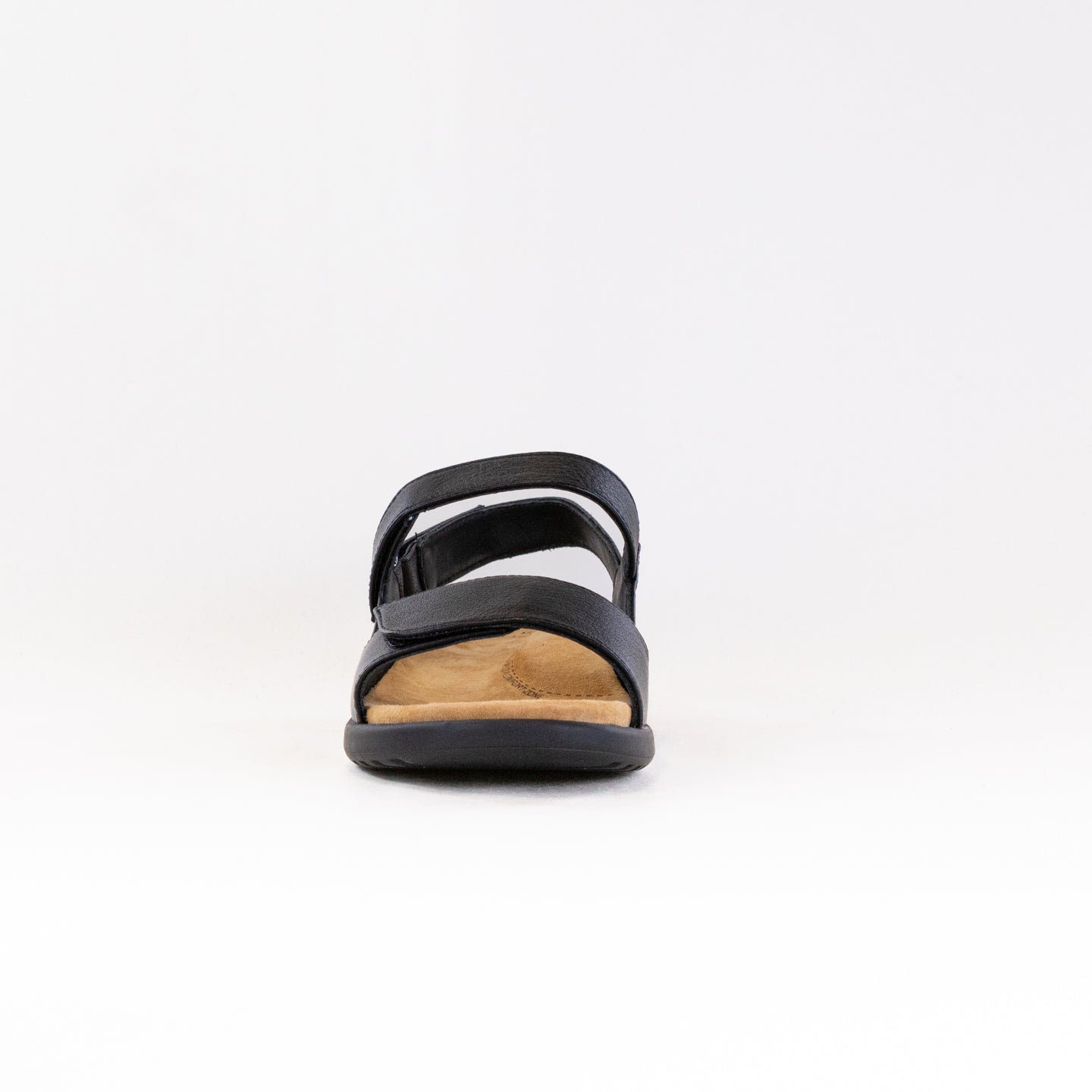 Ziera Women's Benji Sandals - Stylish Black with Black Sole