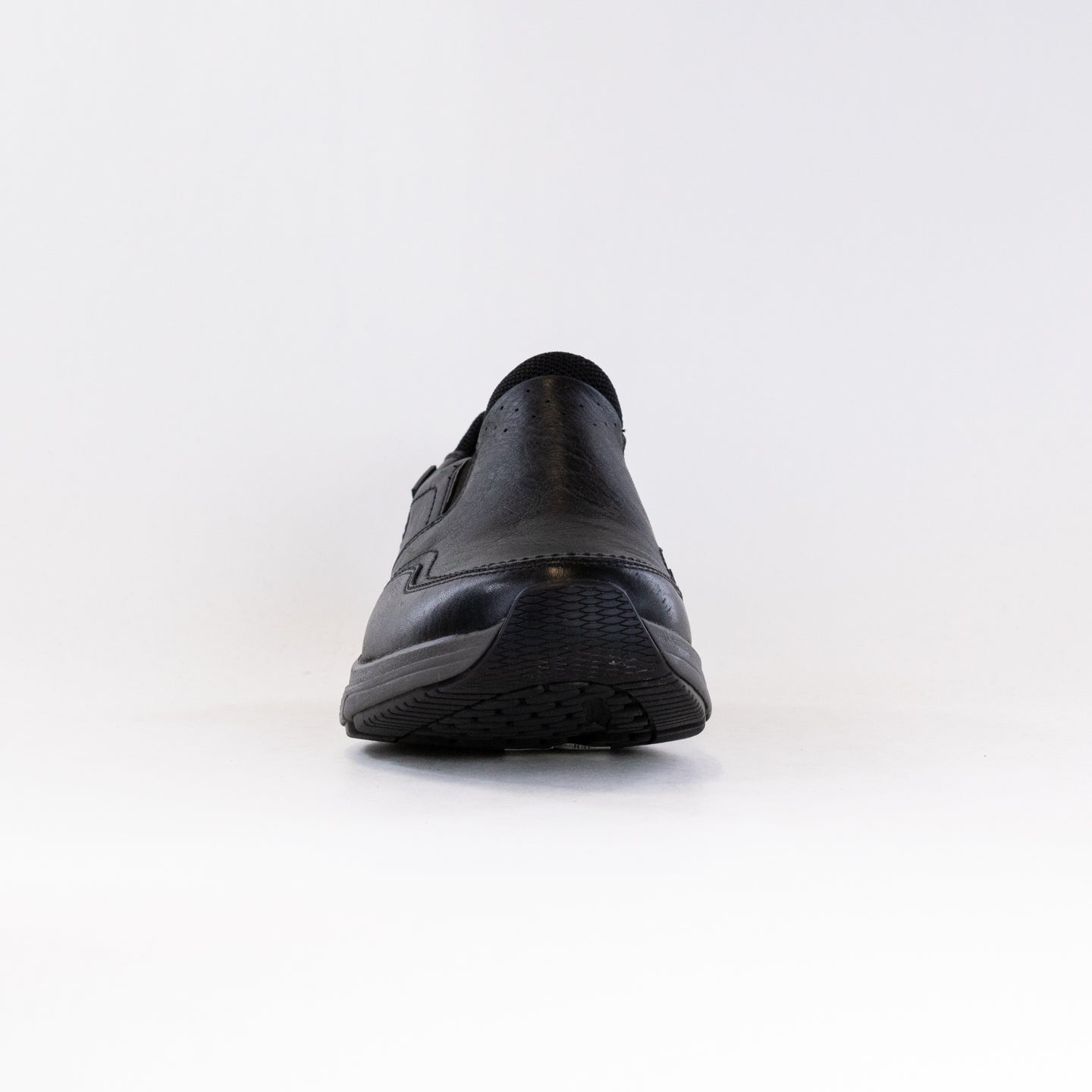Men's Premium Black Clarks Wave Edge Slip-On Shoes
