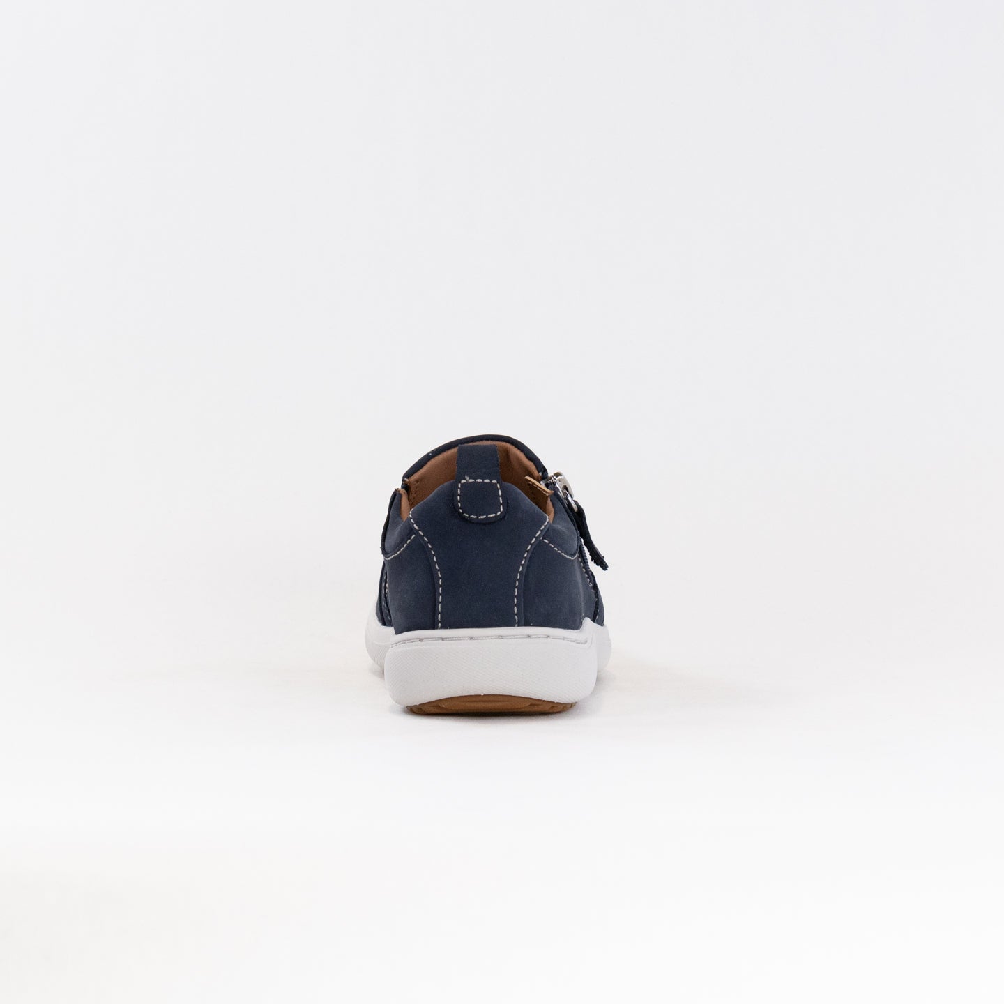 Clarks Women's Nalle Lilac Casual Shoes - Navy Nubuck Style