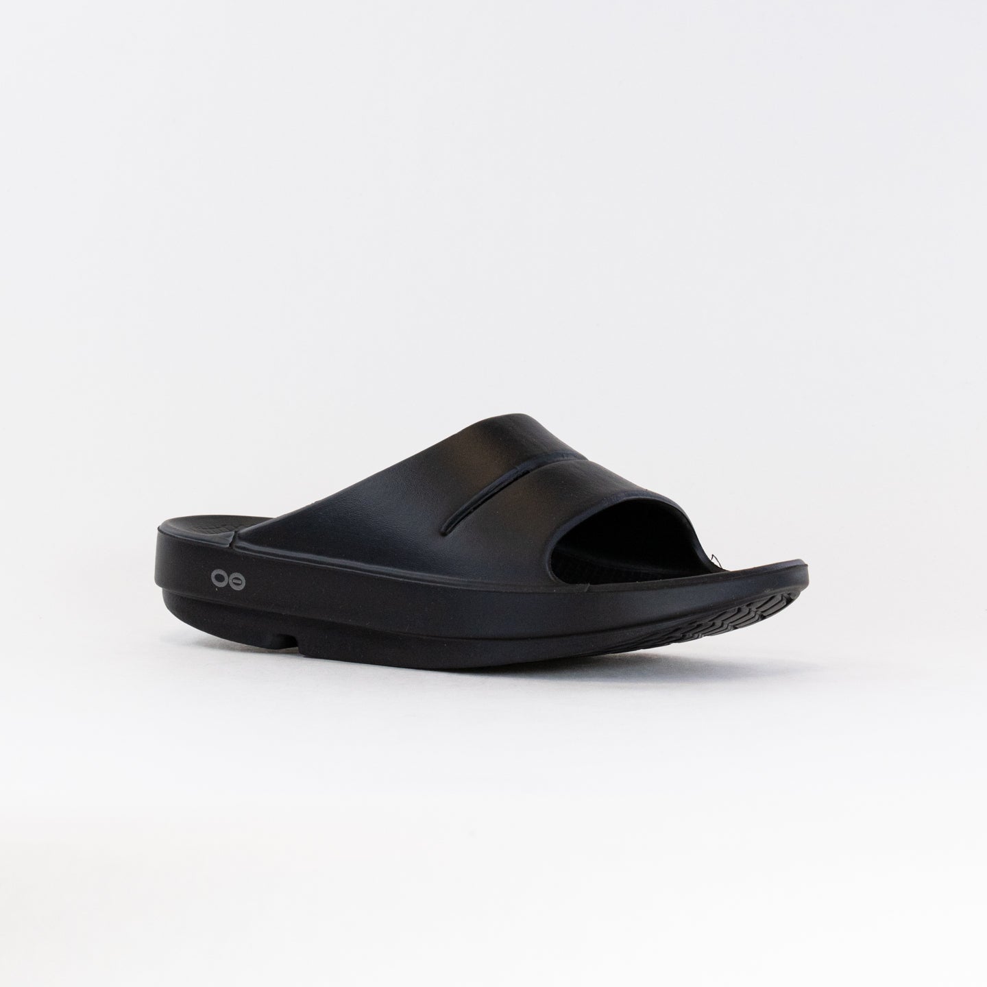 Unisex OOFOS Ooahh Slide Sandals in Stylish Black