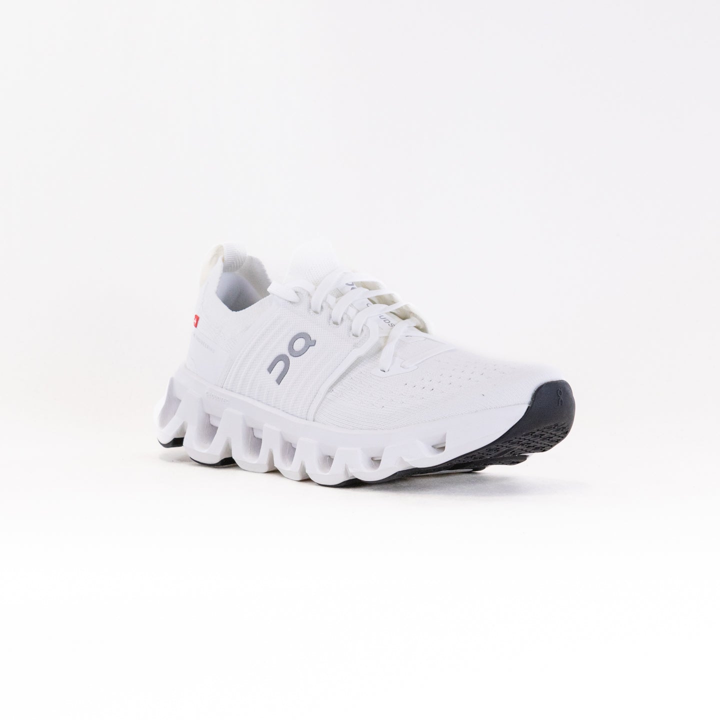 On Women's Cloudswift 4 Road Running Shoes in White/White Color