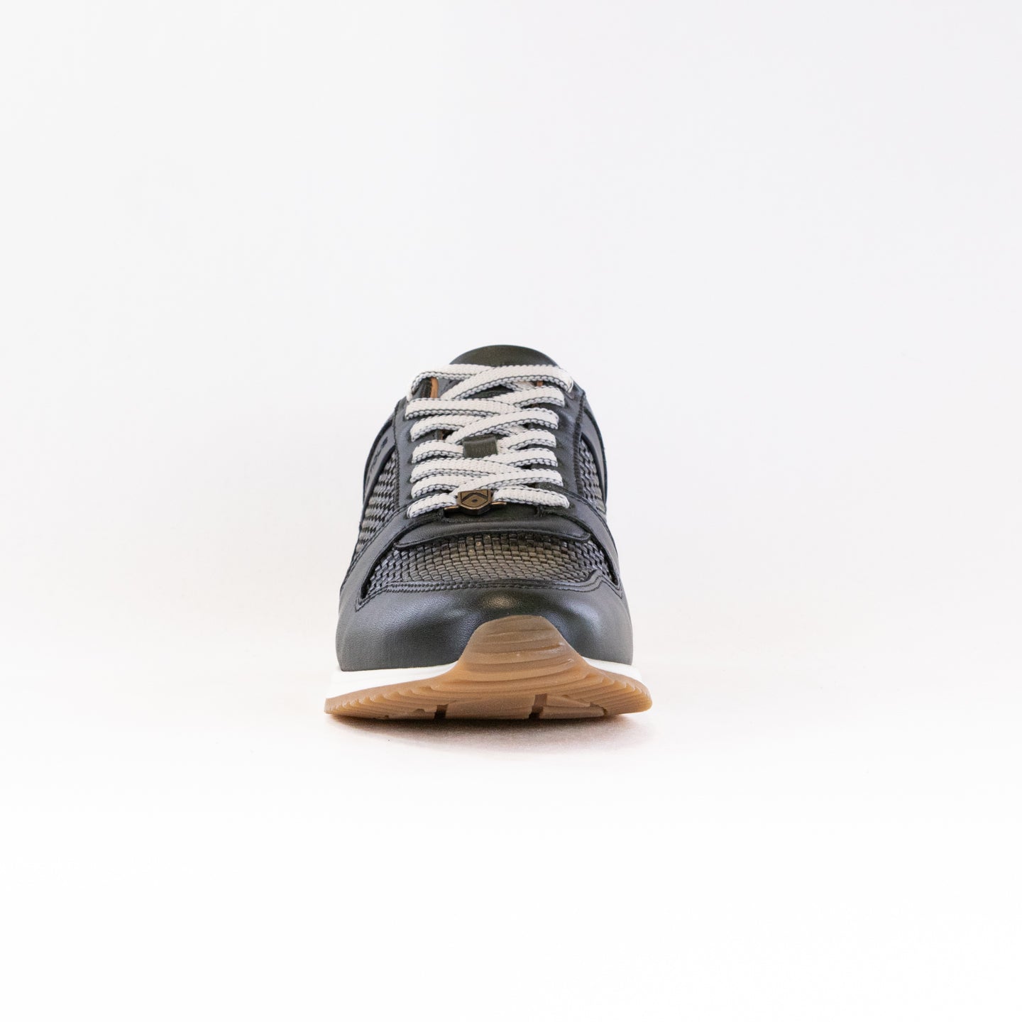 Men's Premium Khaki Leather Ambitious Slow-Style Sneakers