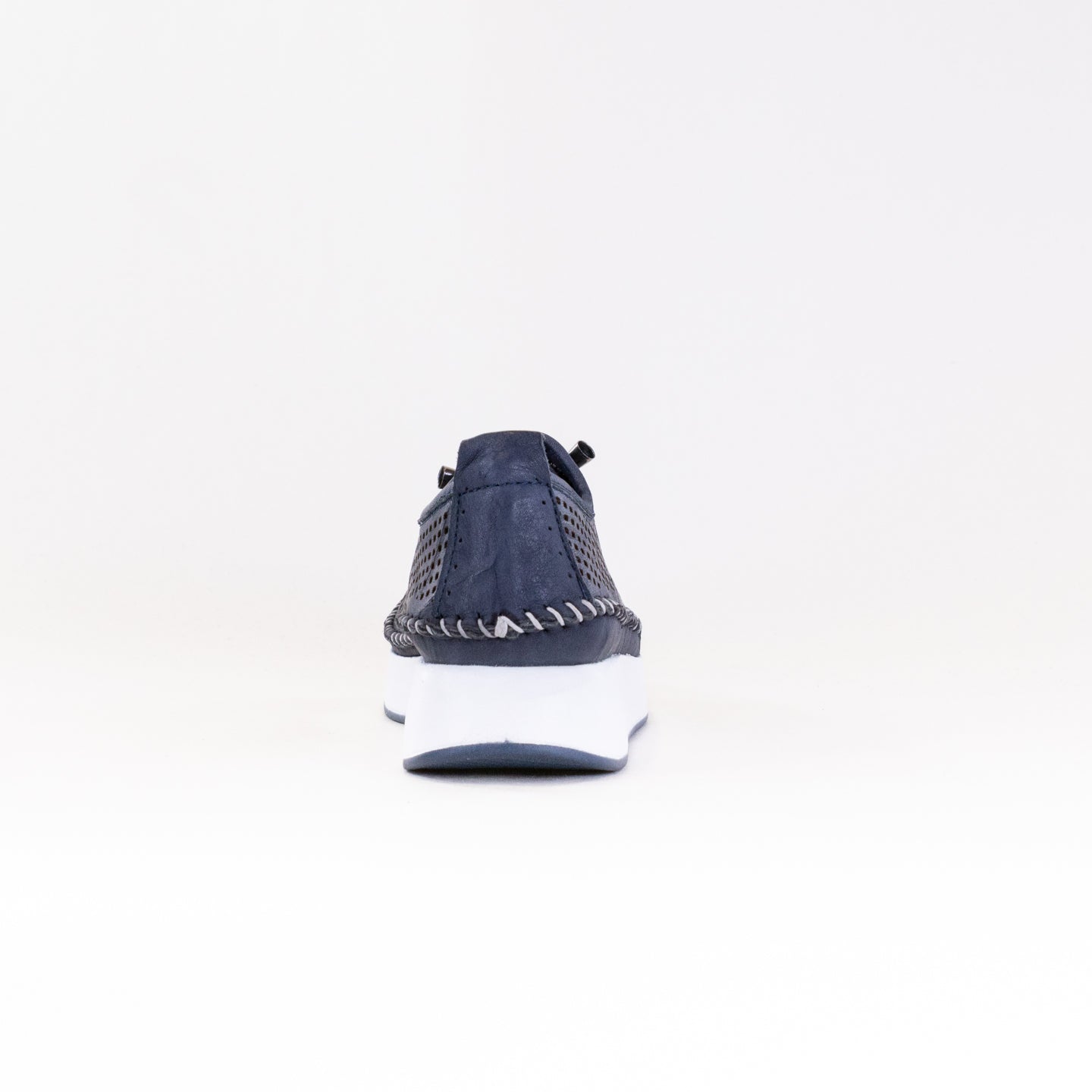 Spring Step Women's Eastwood Breathable Lace - up Casual Navy Shoes