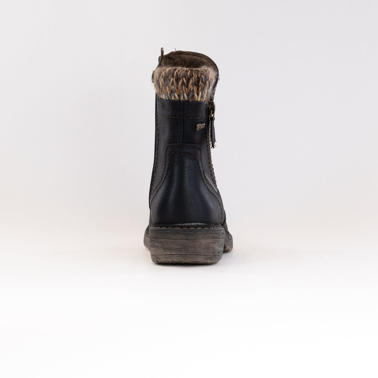 Women's Spring Step Wibea Black Boots with Comfort Features