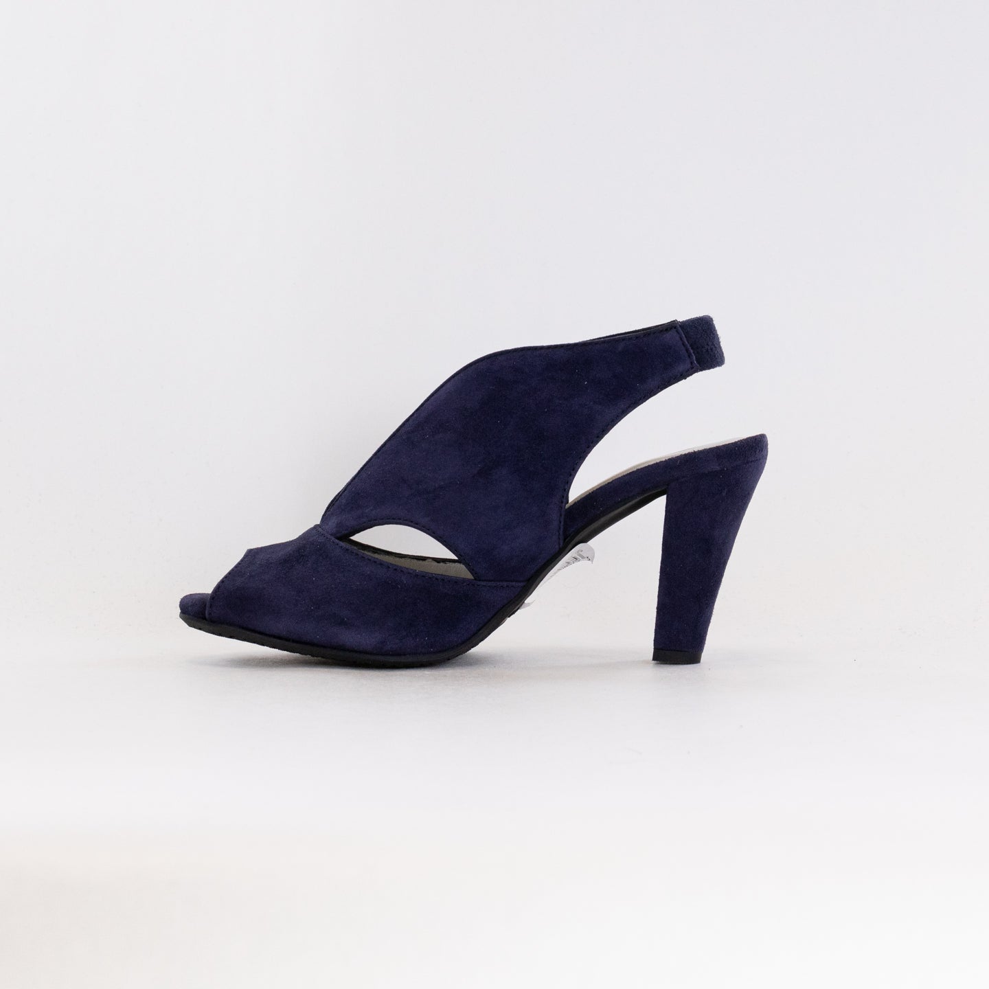 Eric Michael Women's Navy Suede Portugal-made High Heel Shoes - Peru Model