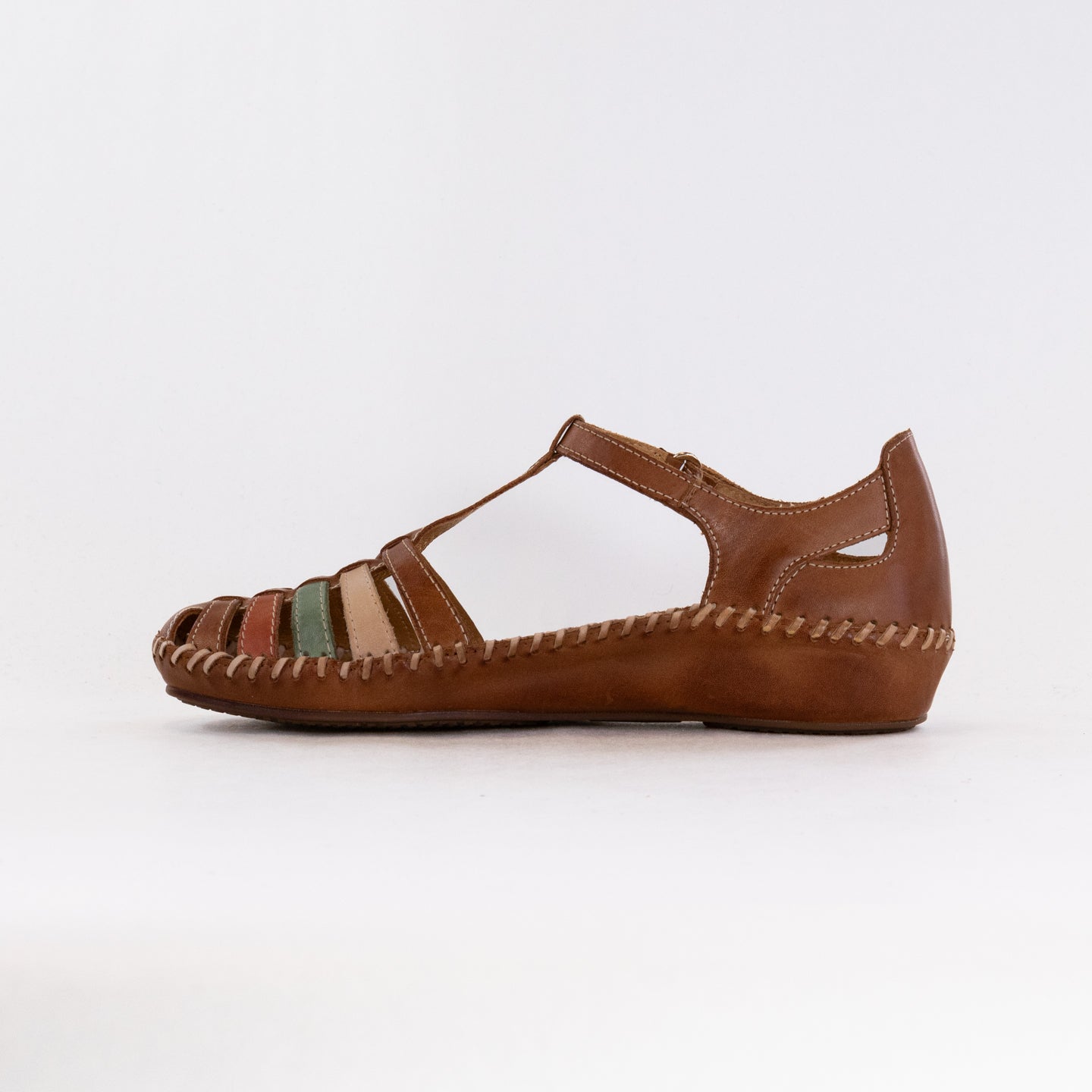 Pikolinos Women's Puerto Vallarta 655-0843C1 Brandy Comfortable Wedge Shoes