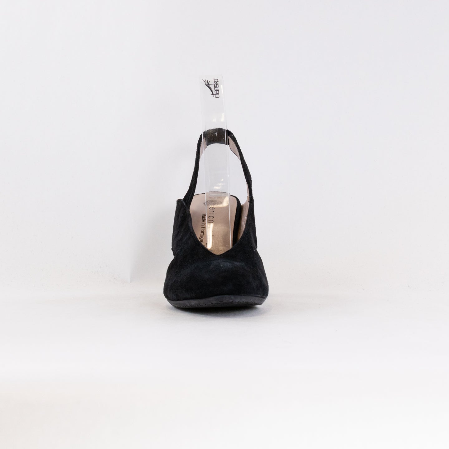 Eric Michael Women's Elegant Black Suede Vanna Pumps