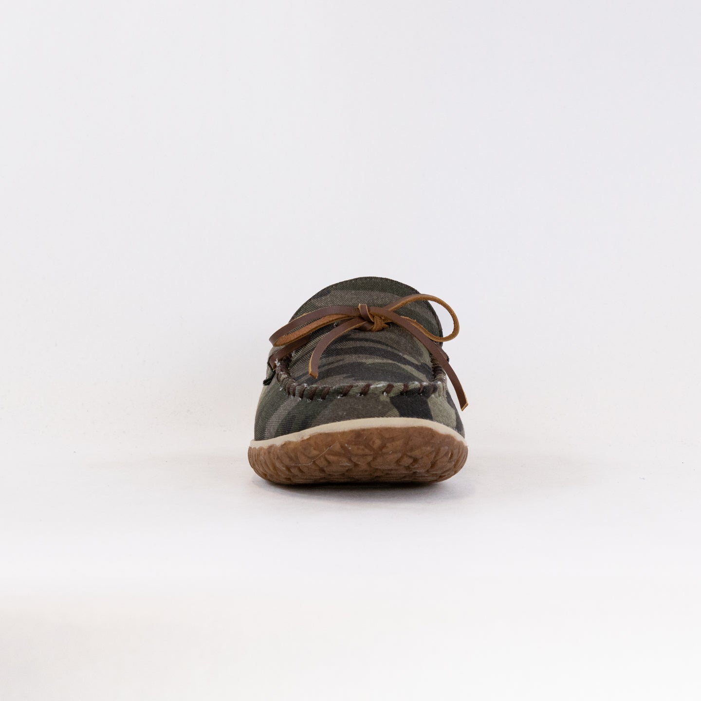 Men's Minnetonka Tomm in Stylish Green Camo Print