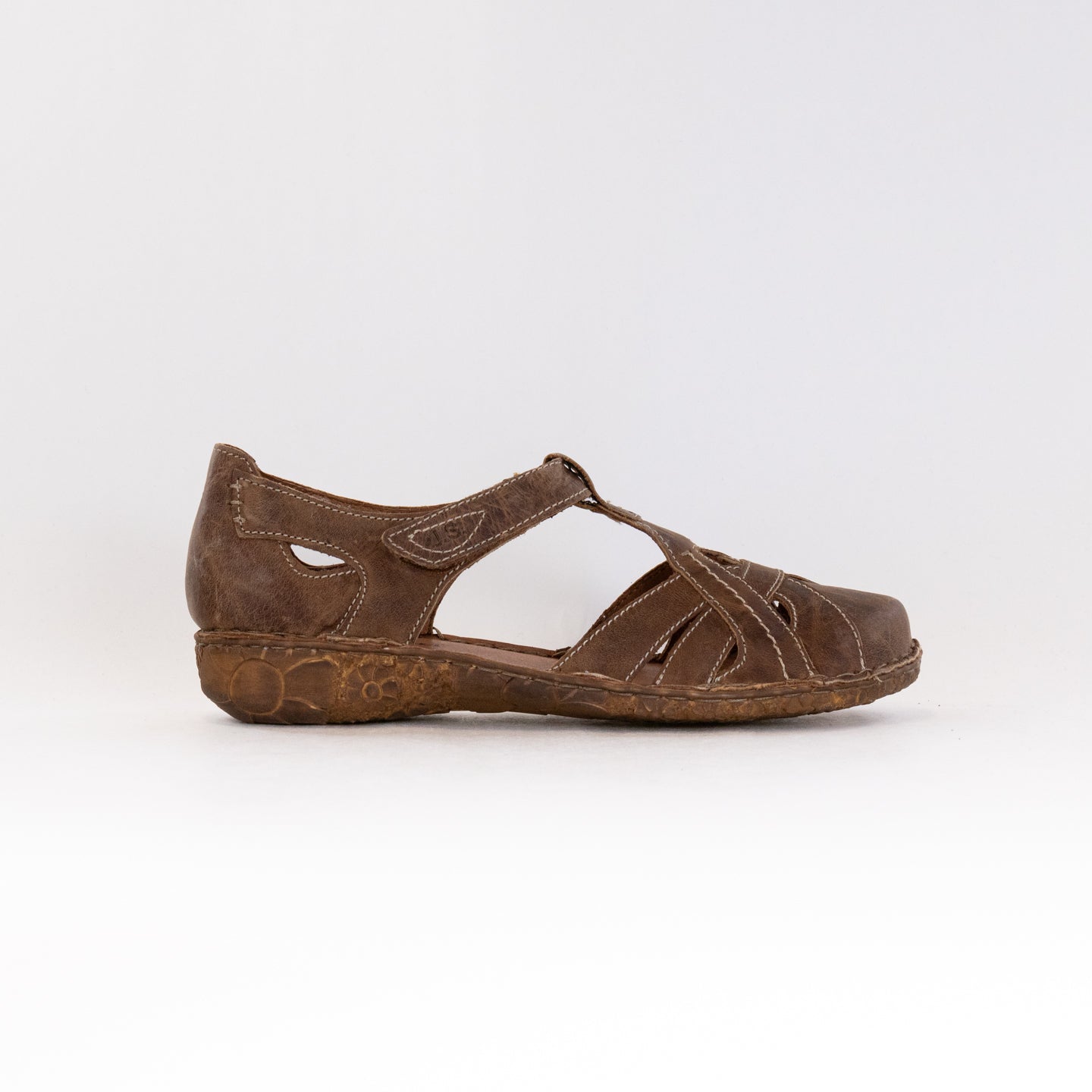 Josef Seibel Women's Rosalie 29 Brandy Open Fisherman Shoes