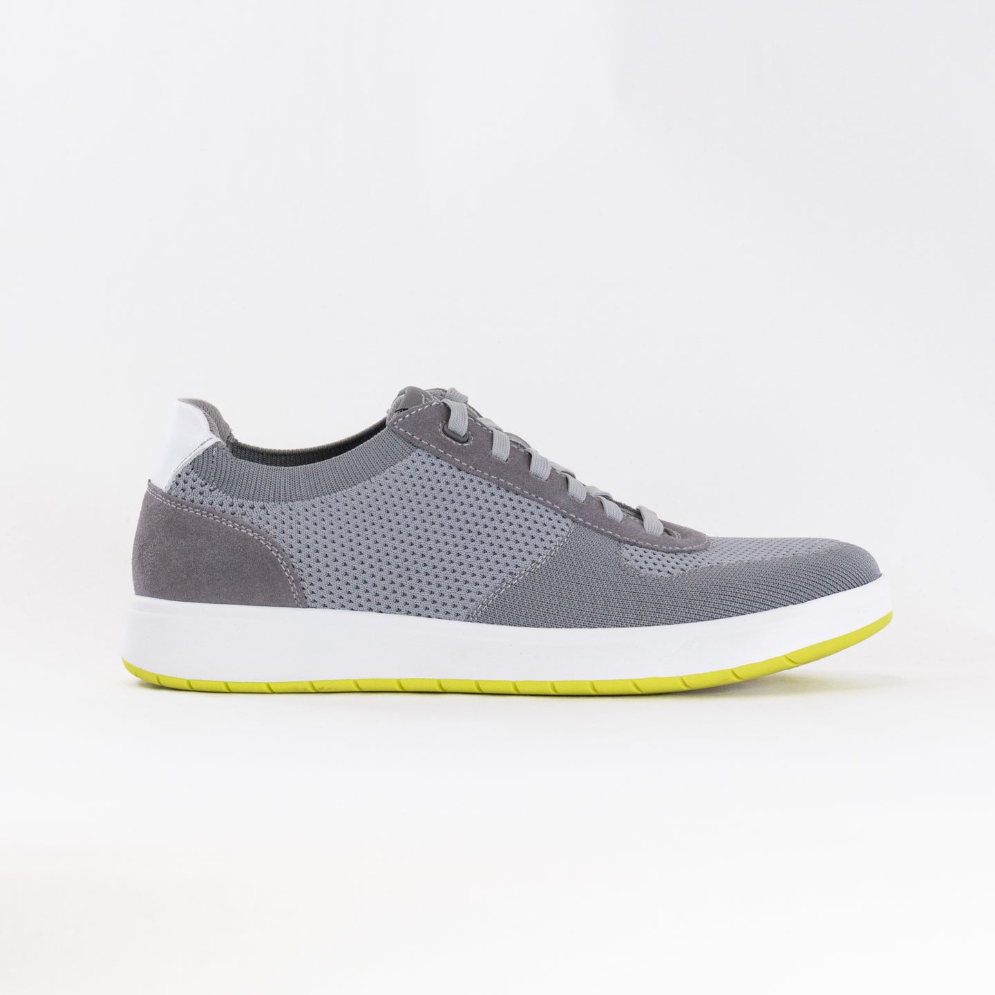 Men's Grey Florsheim Heist Knit Stylish Sneakers