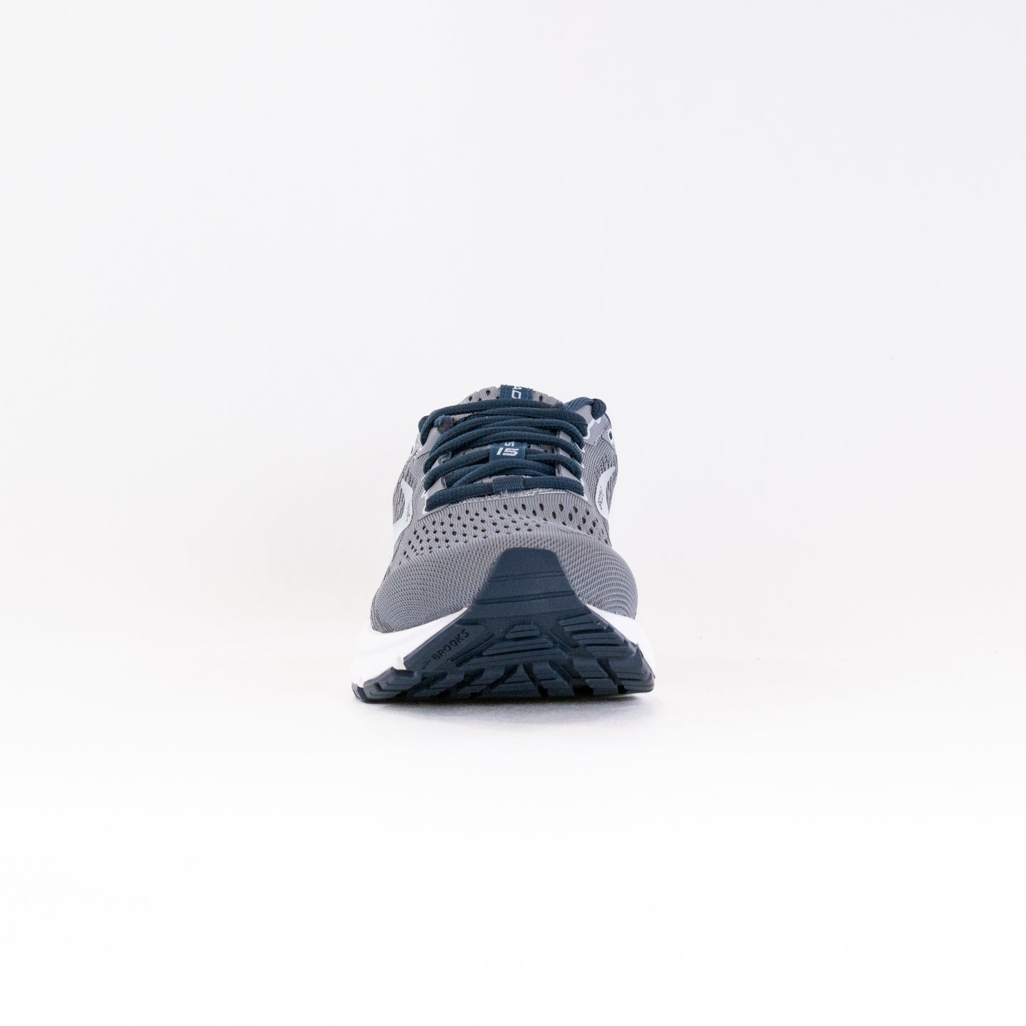 Women's Brooks Addiction GTS 15 Running Shoes in Grey, Navy, and Aqua Colors