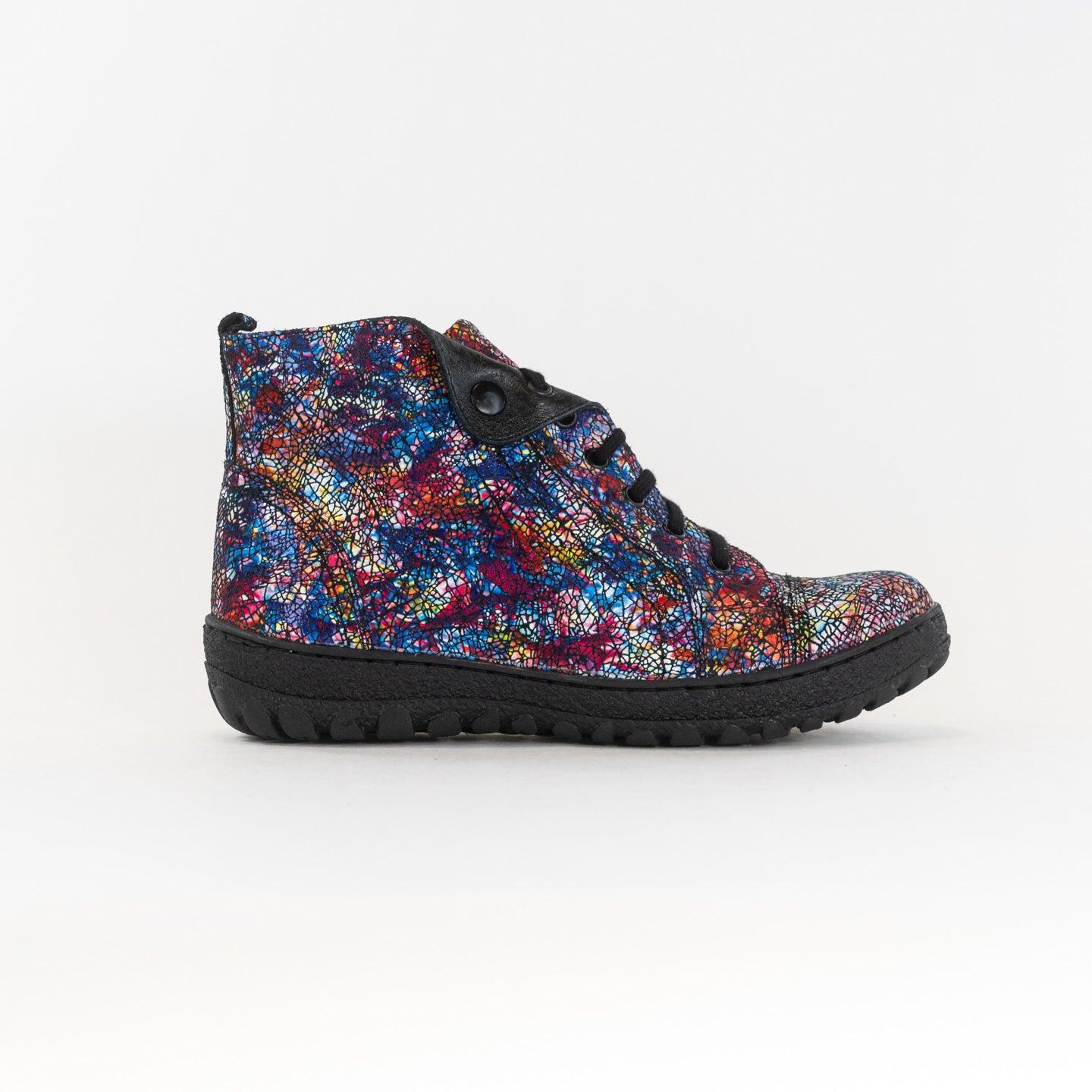V-Italia 1041 Kiki Women's Multicolor High-Top Comfortable Walking Shoes