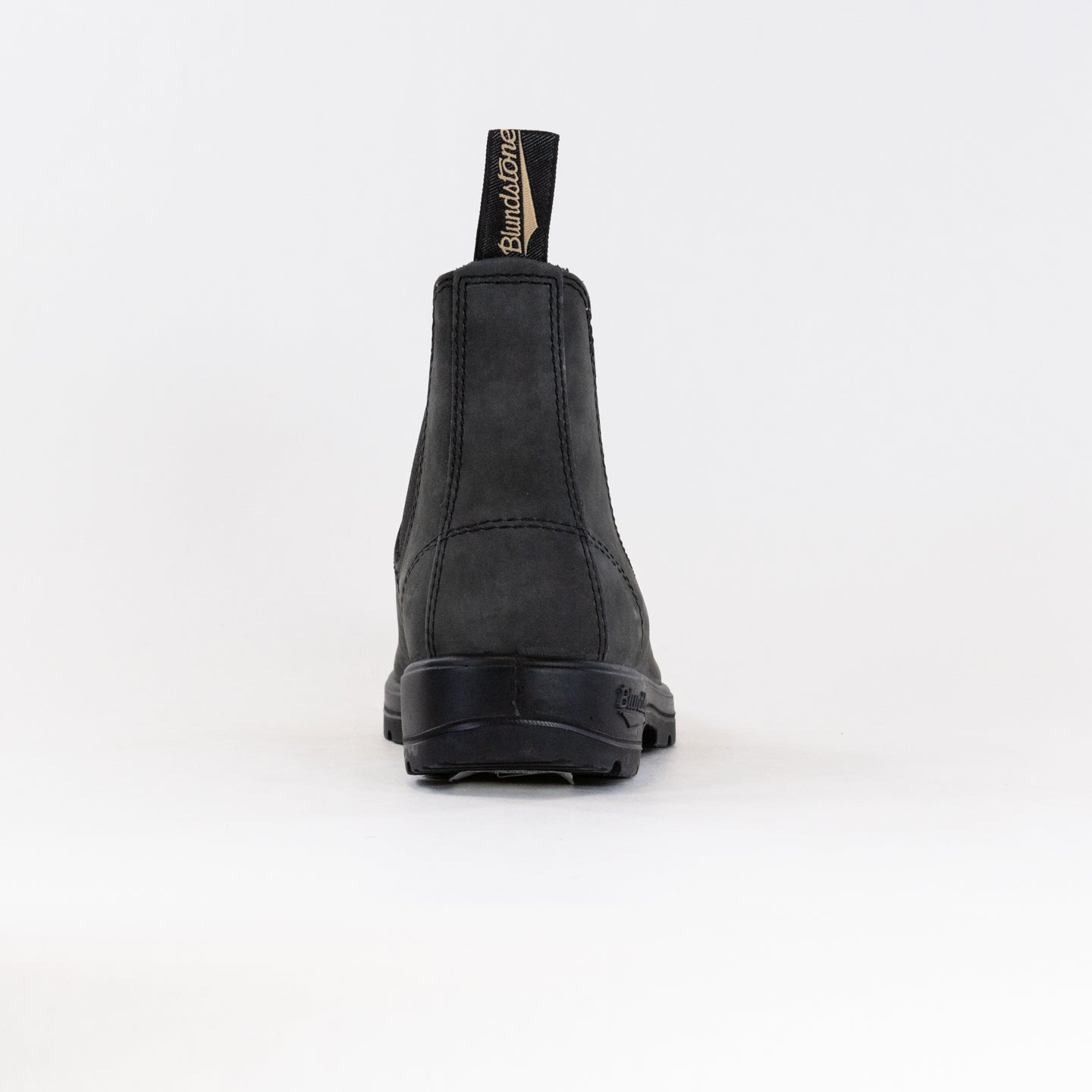 Blundstone Unisex Leather Chelsea Boots - 587 Model in Rustic Black