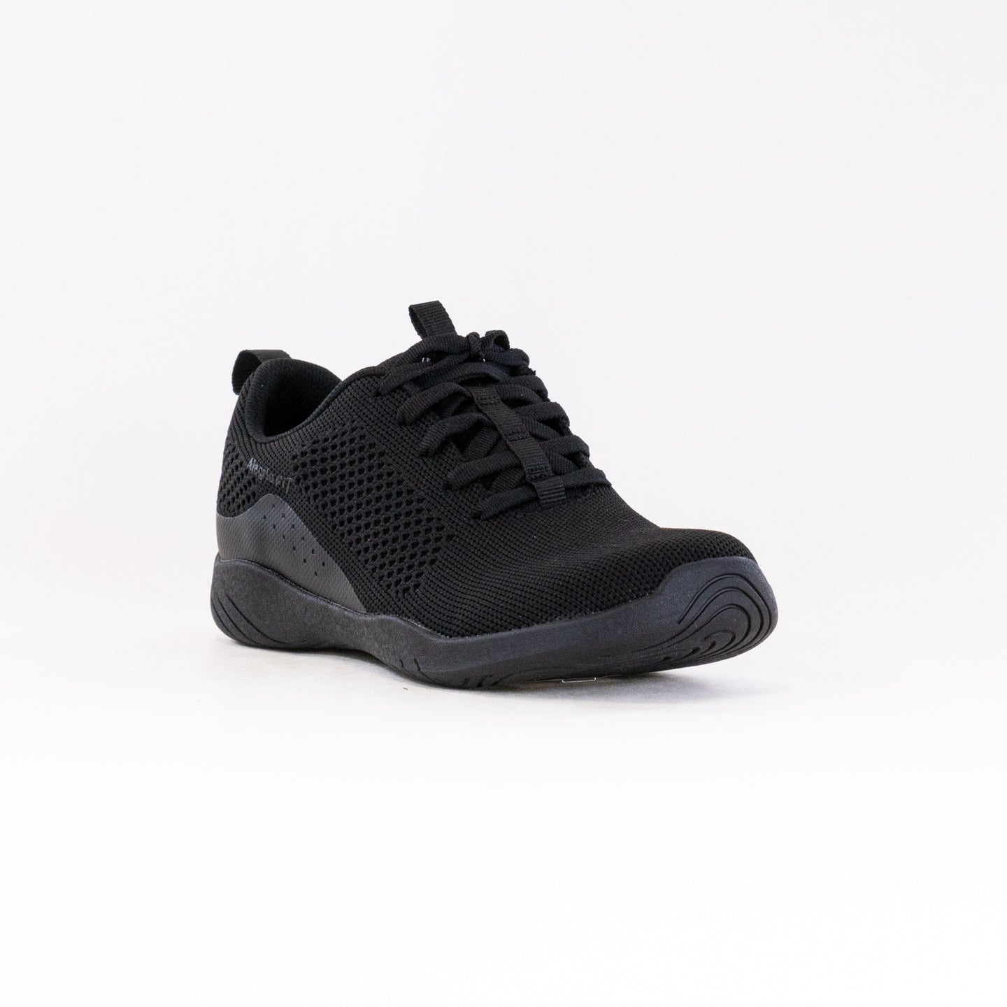 Women's Alegria N8ture Lace-up Sneakers - Black Colorway