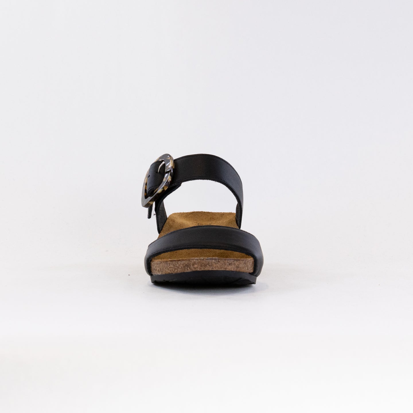 Naot Women's Kingdom Sandals - Jet Black Genuine Leather