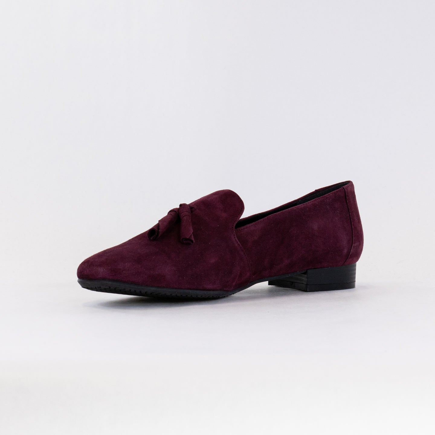 Eric Michael Women's Wine Suede Rana Loafers - Stylish and Comfortable Footwear