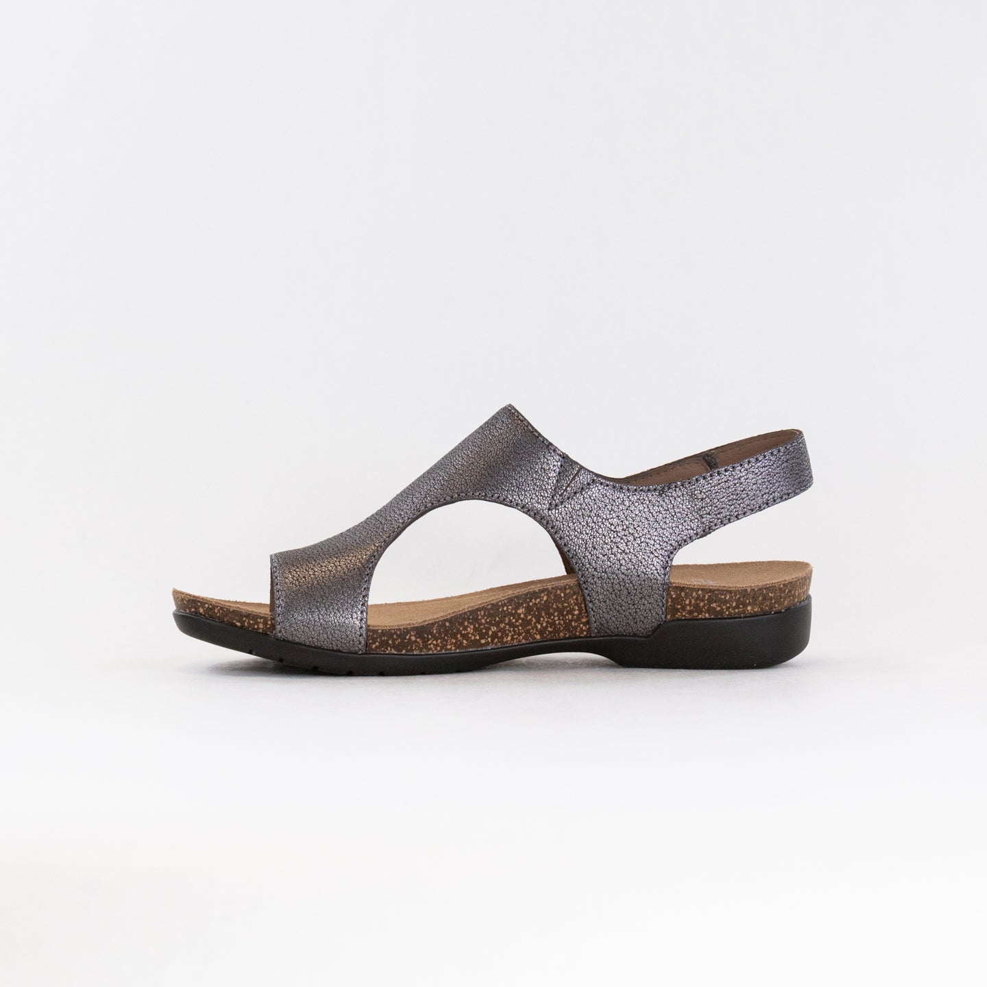 Dansko Women's Reece Sandals in Pewter Color