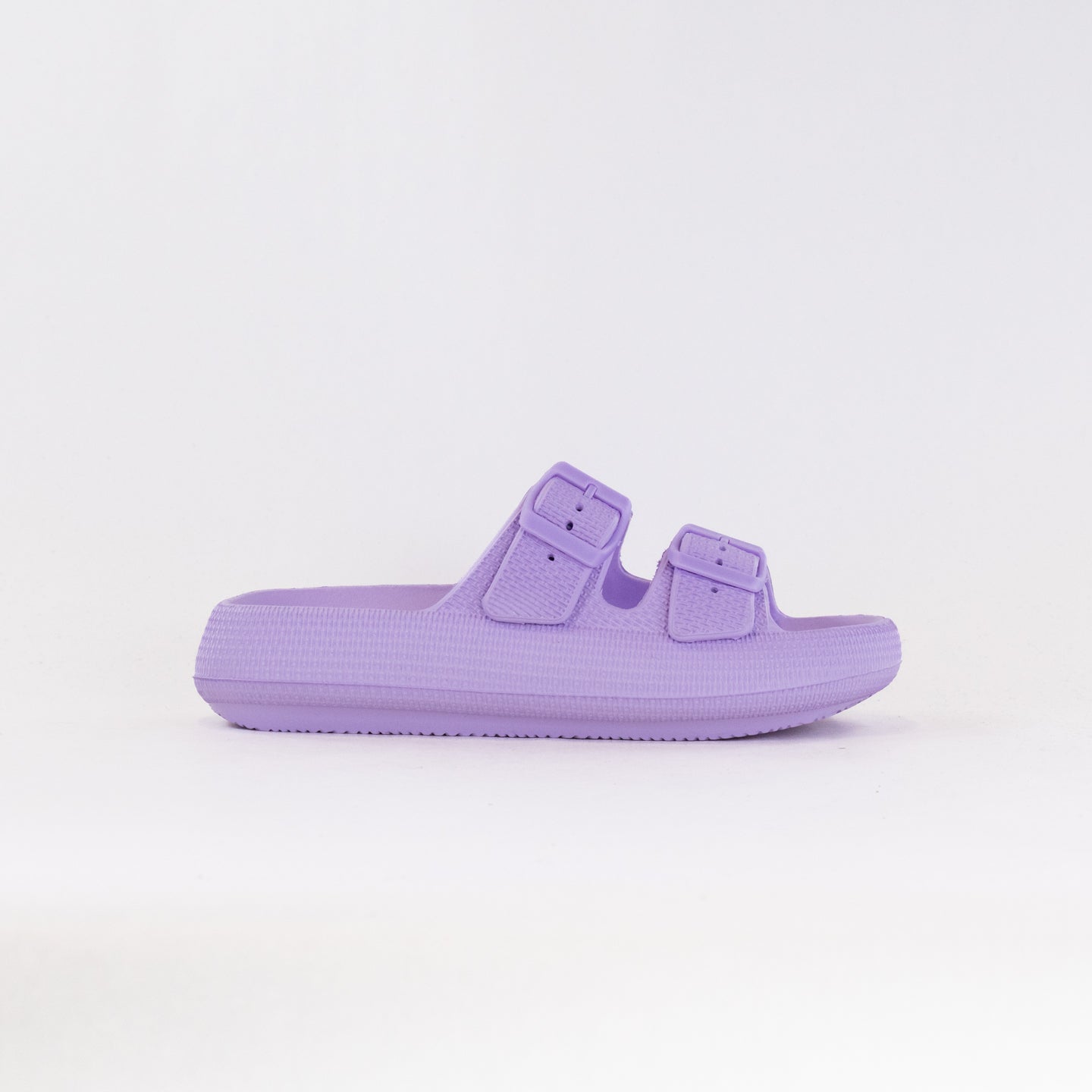 Stylish Lilac Flexus Women's Waterproof Bubble Slides