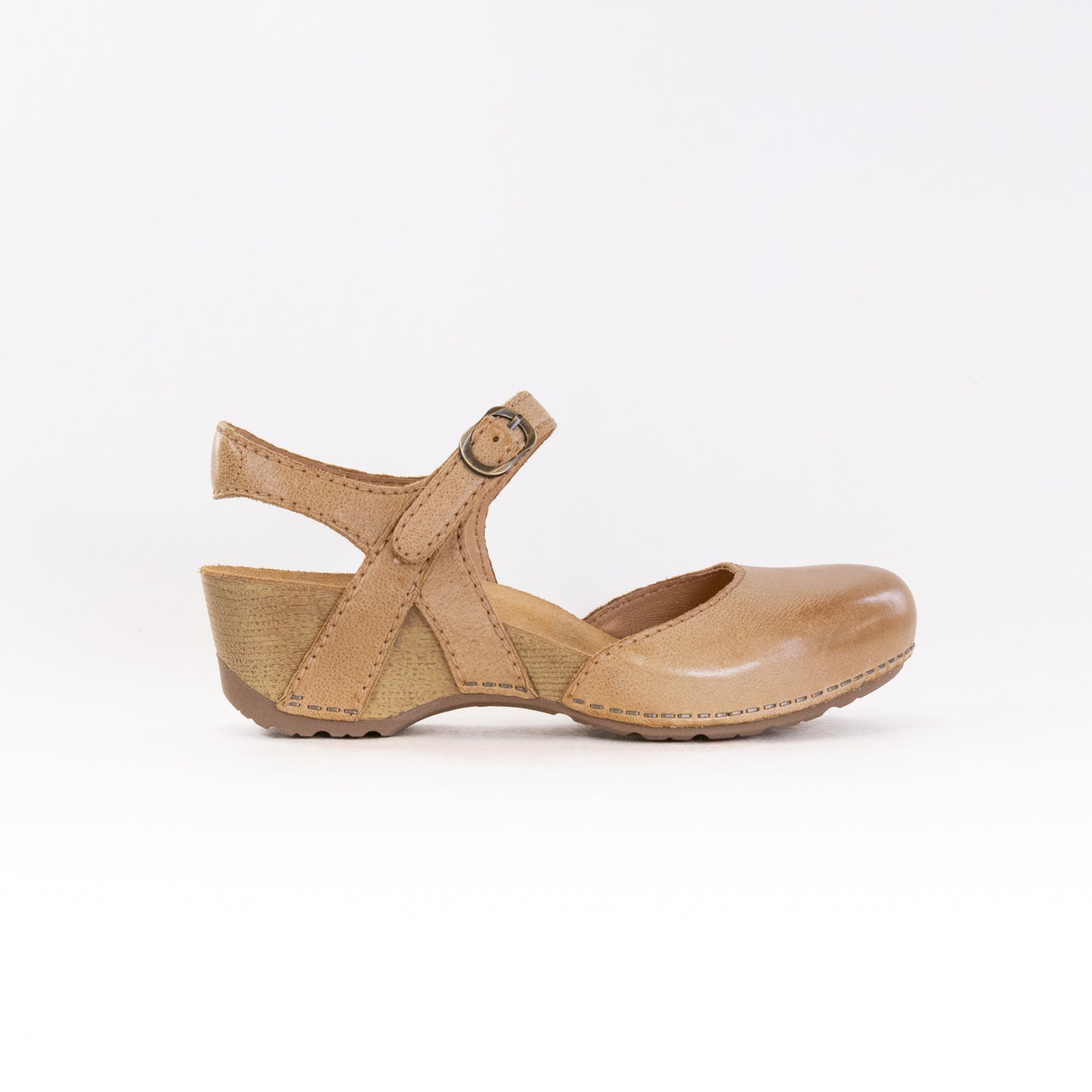 Dansko Women's Tan Tiffani Heeled Sandals - Ideal for Spring