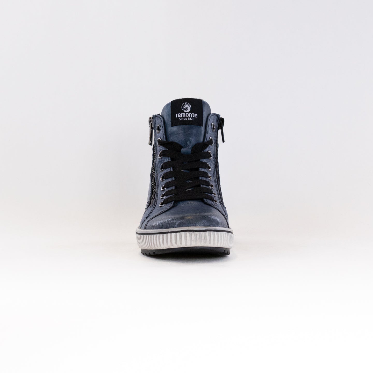 Blue Women's Remonte Maditta 72 Water-Resistant High-Top Sneakers