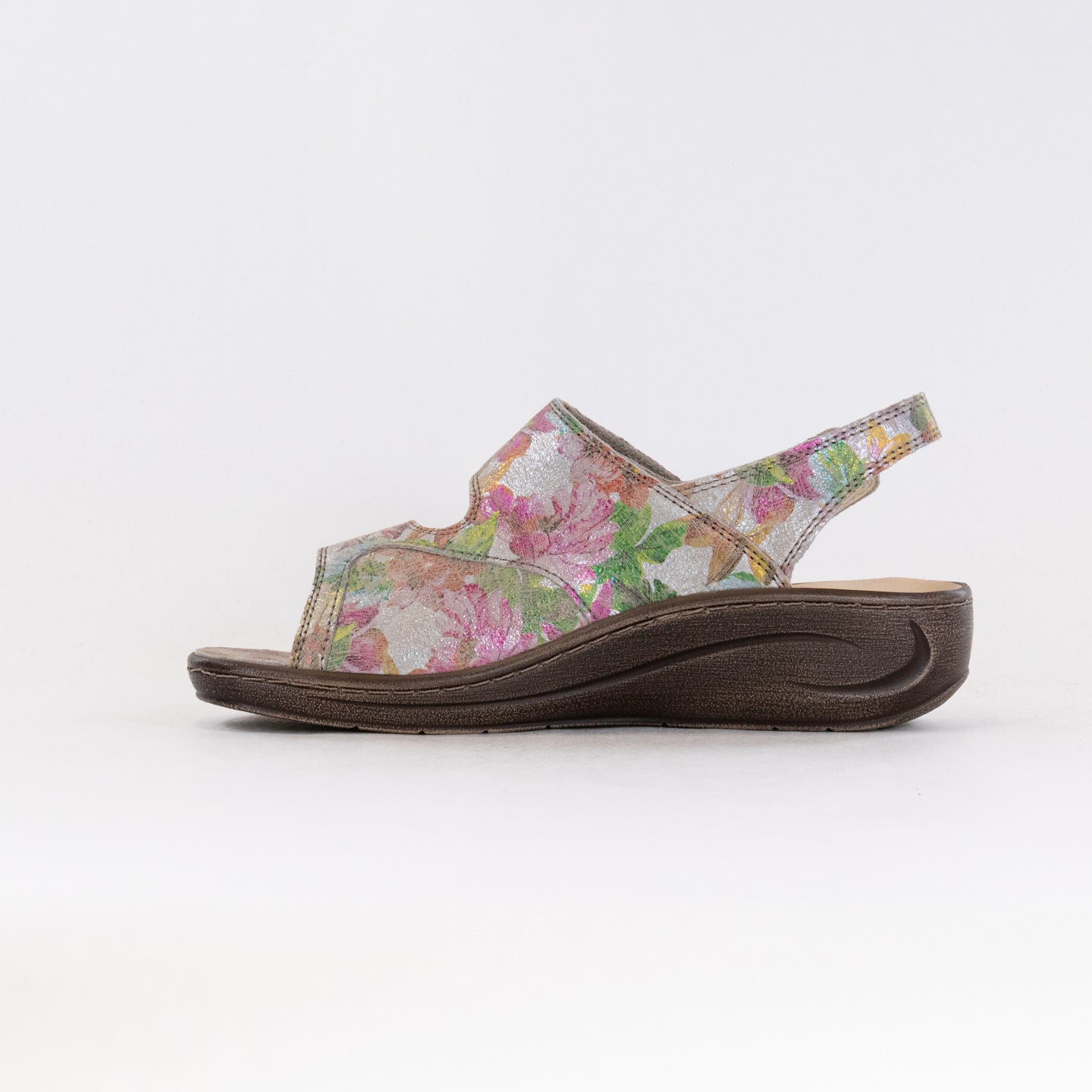 Women's Casual Fidelio Vienna Leather Backstrap Sandal in Sesame Vilano Color