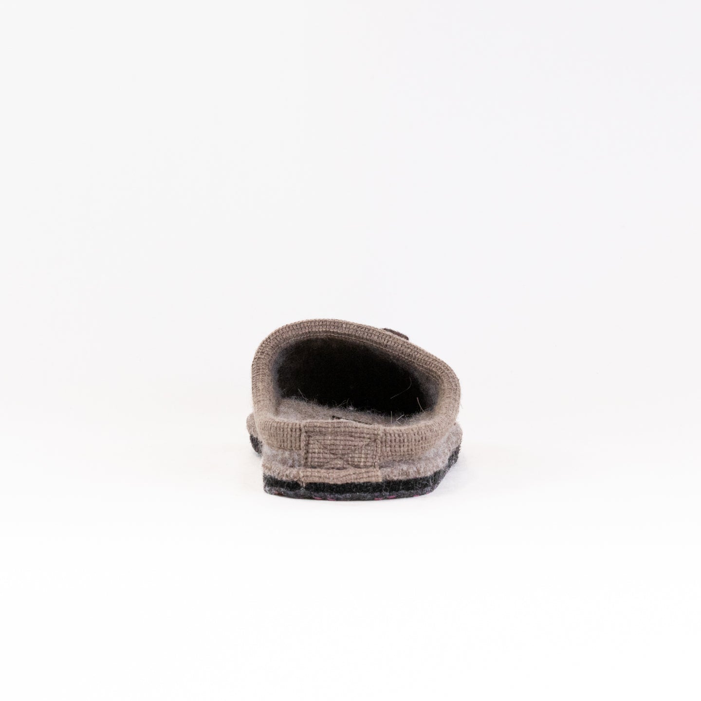 Haflinger Women's Earth-Toned Doggy Boiled Wool Slippers