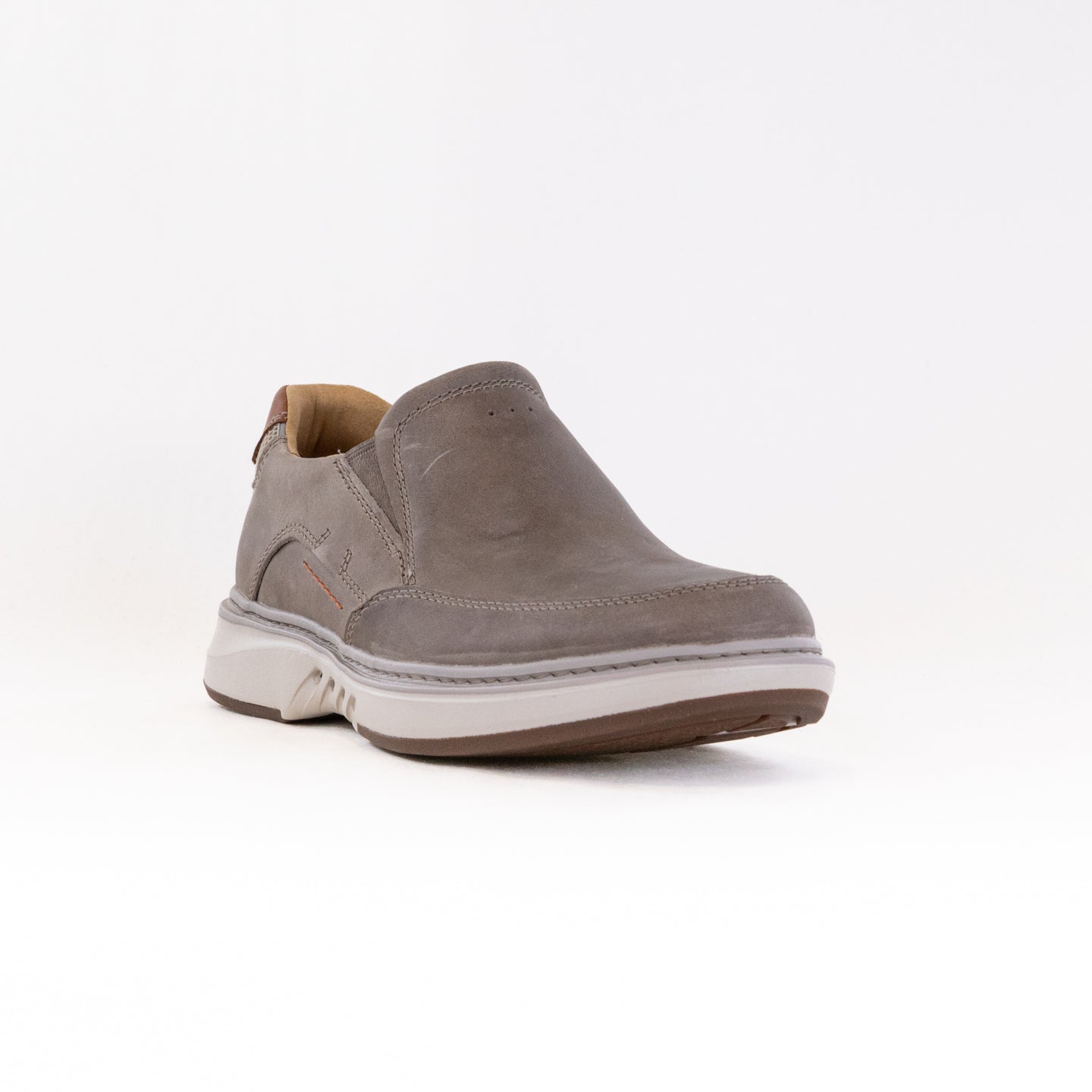 Clarks Men's Un Briley Step Light Grey Comfortable Casual Shoes