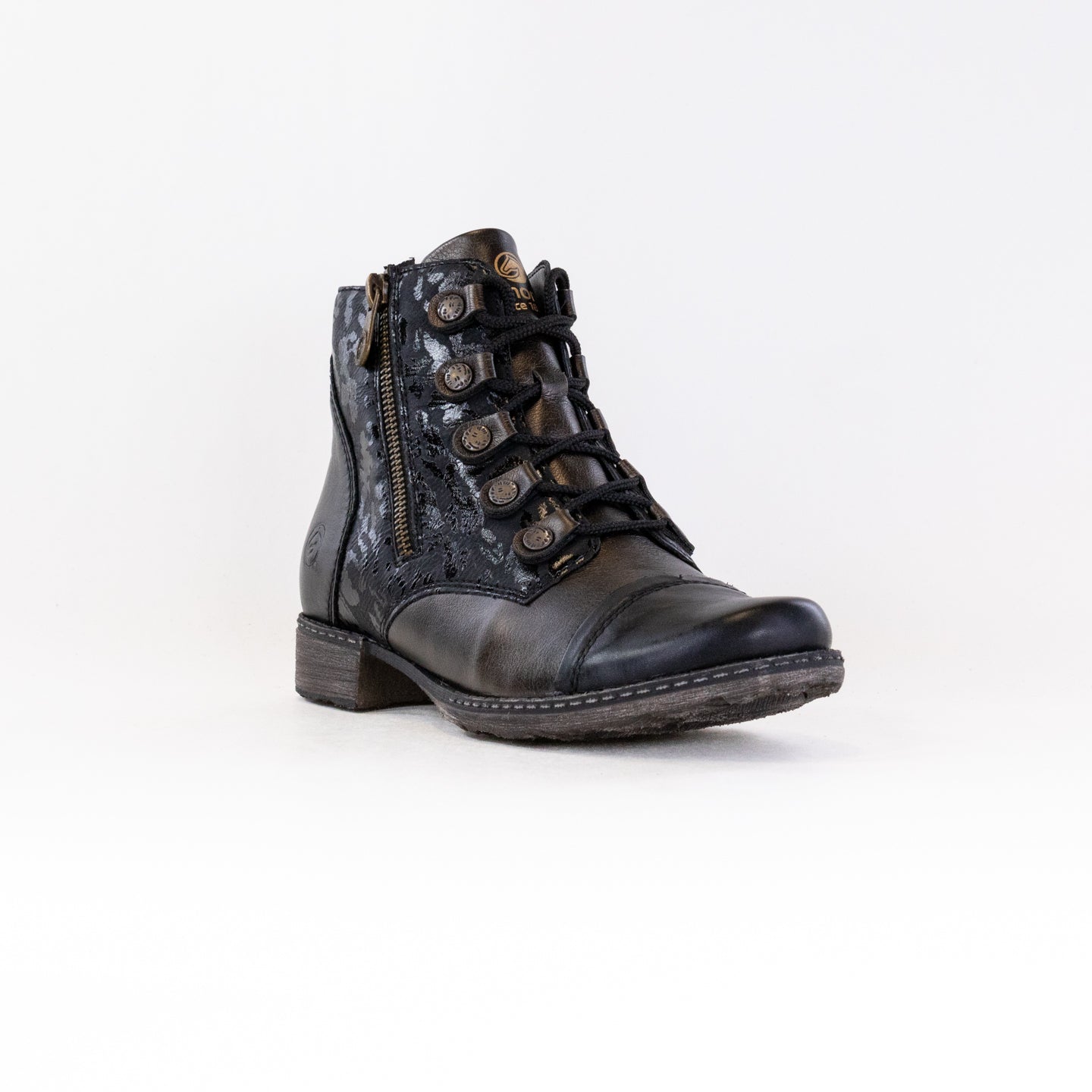 Women's Remonte D4391-02 Ankle Boots - Stylish Black Multi