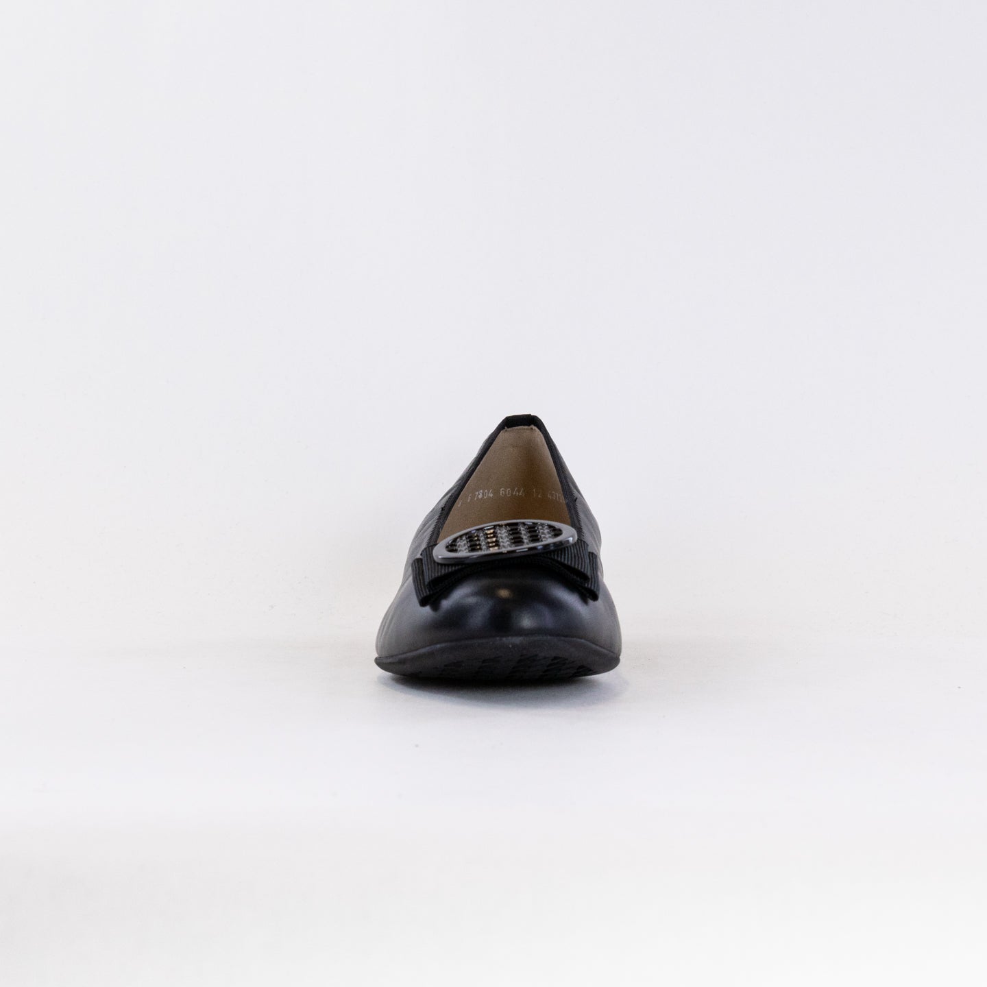 Women's Elegant Black Ara Bambi Ballet Flats