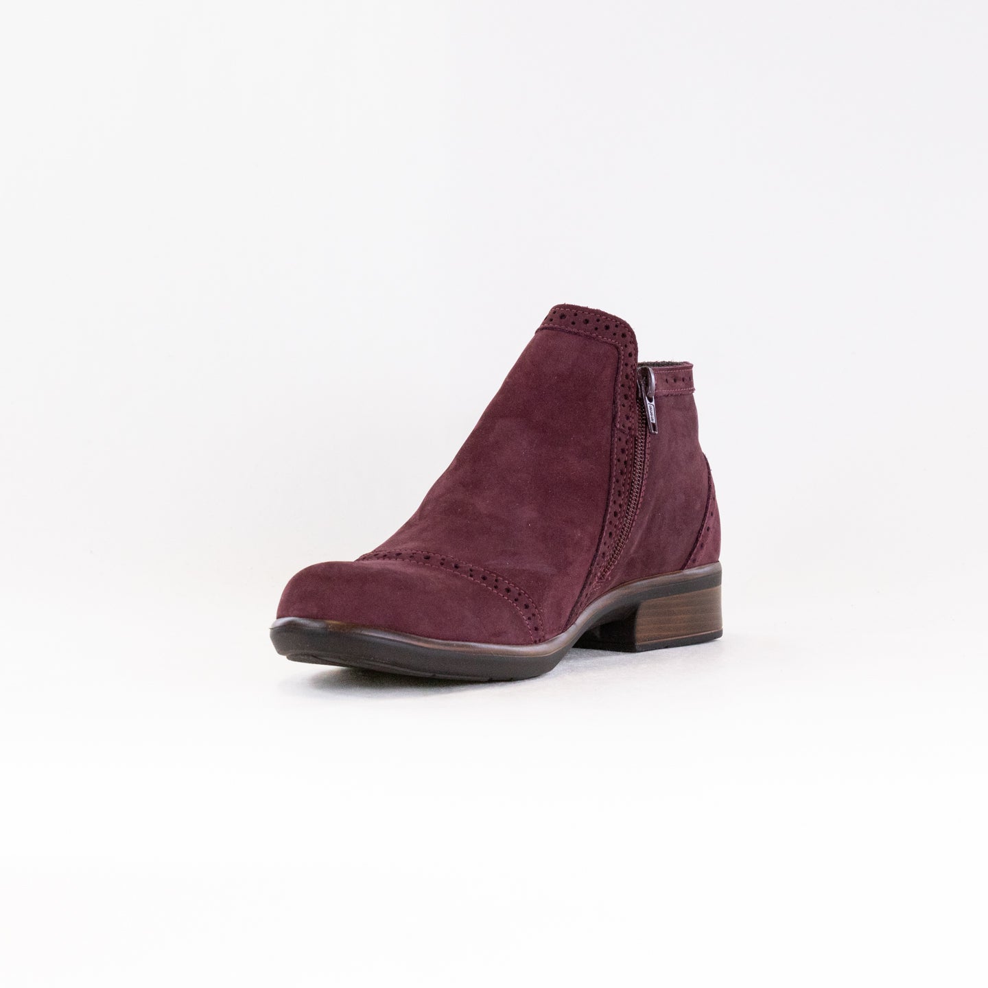 Naot Women's Nefasi Ankle Boots in Violet Nubuck Leather