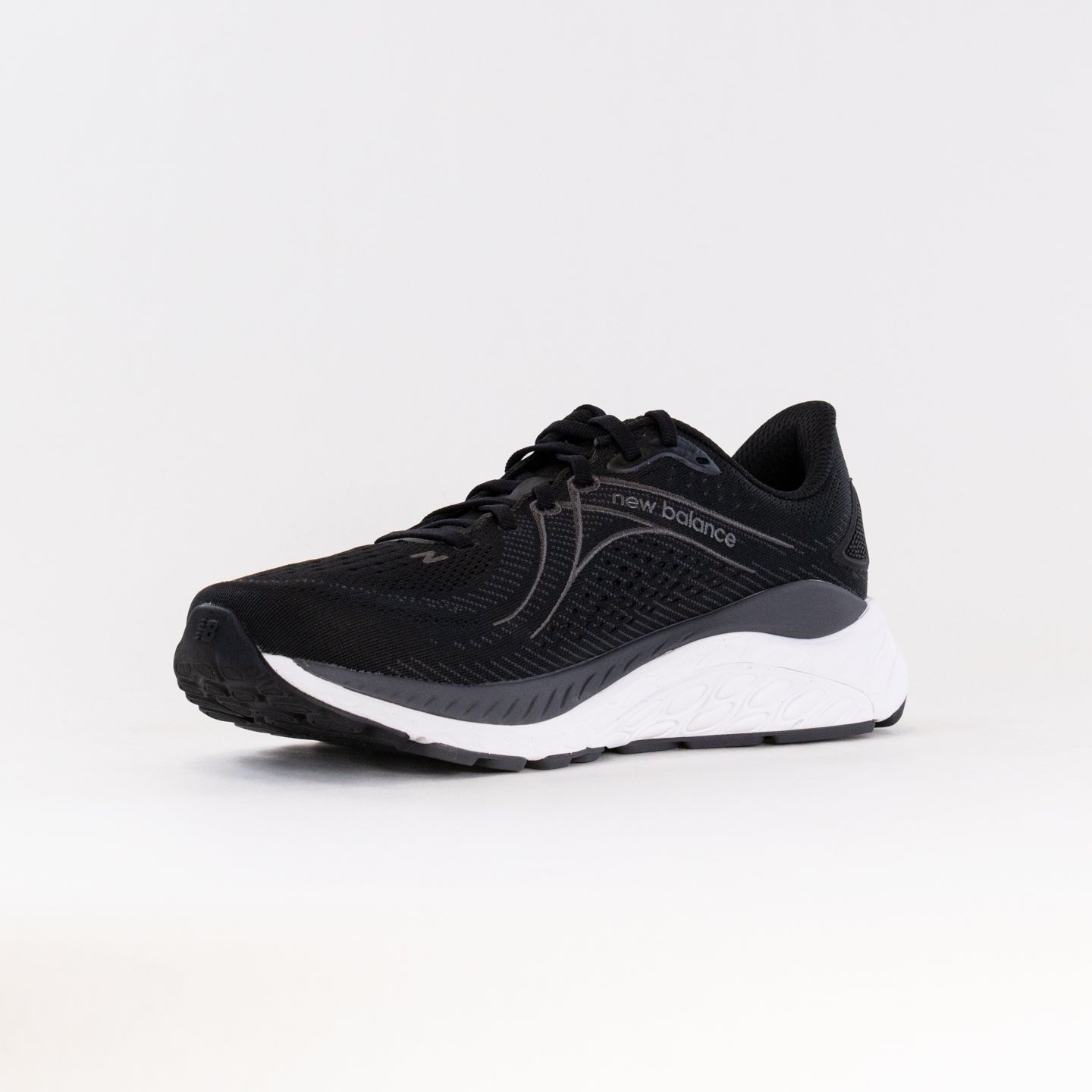 New Balance Men's Fresh Foam X 860v13 Running Shoes - Black, White, Lead