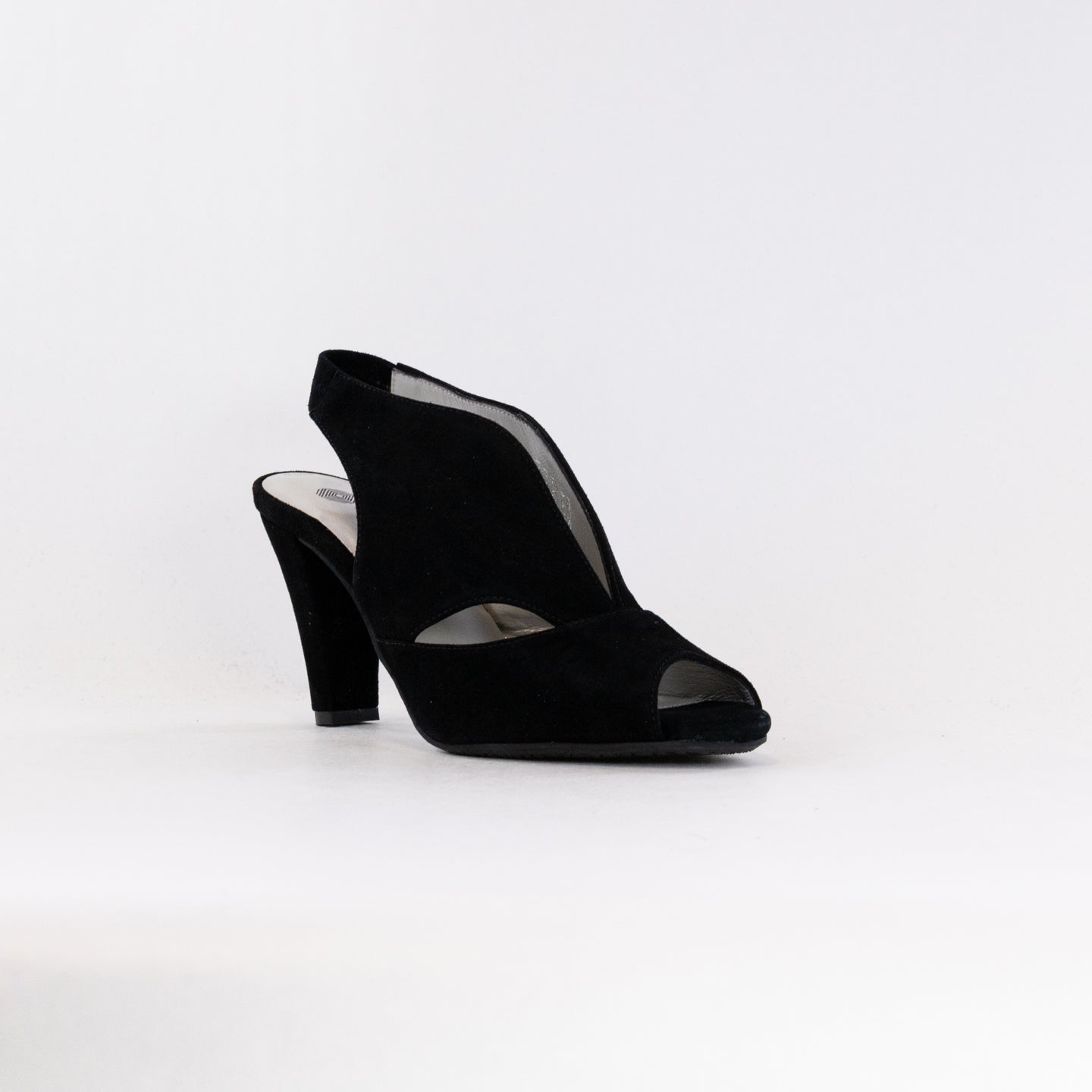 Women's Eric Michael Peru Black Soft Suede High - Heel Shoes