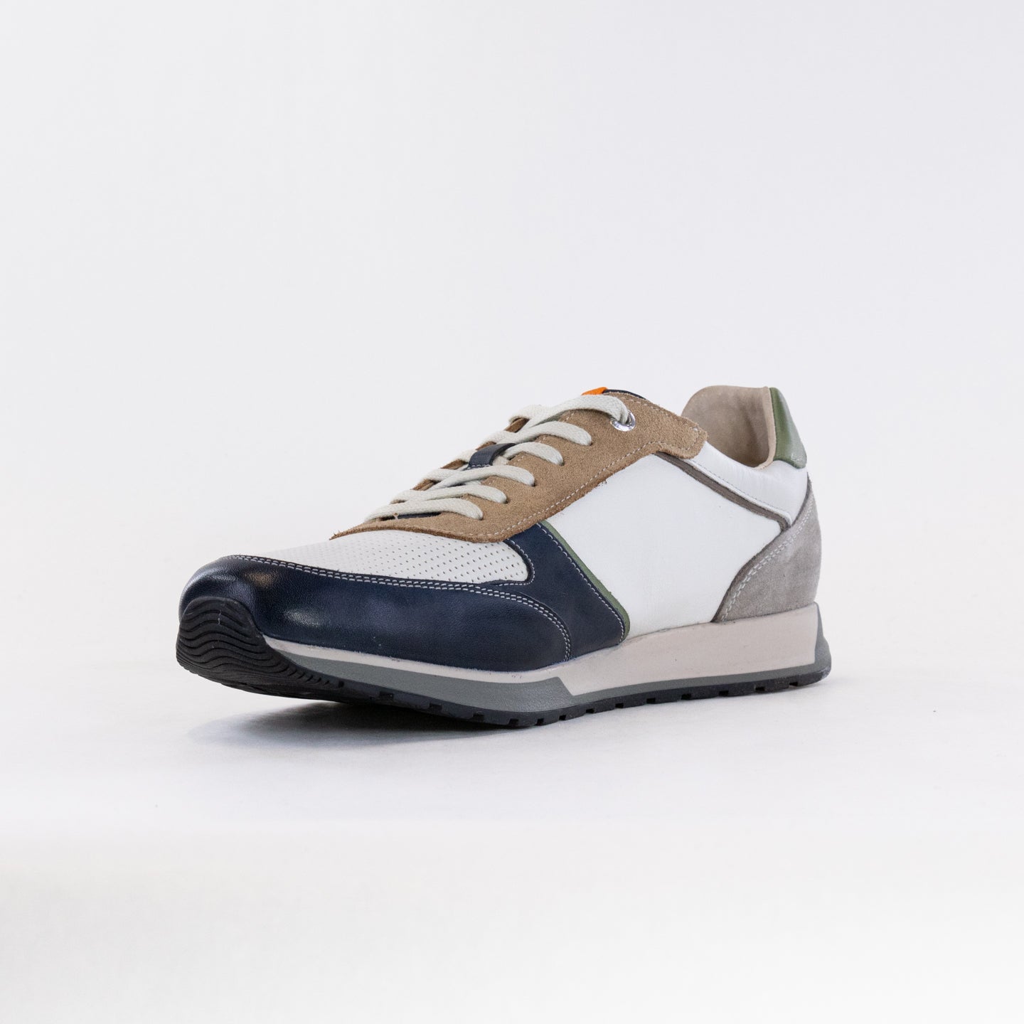 Pikolinos Men's Cambil M5N Blue Sneakers with Red Accents