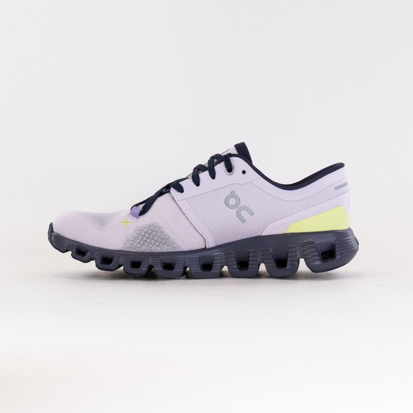 Women's On Cloud X 3 Running Shoes - Orchid and Iron Colorway
