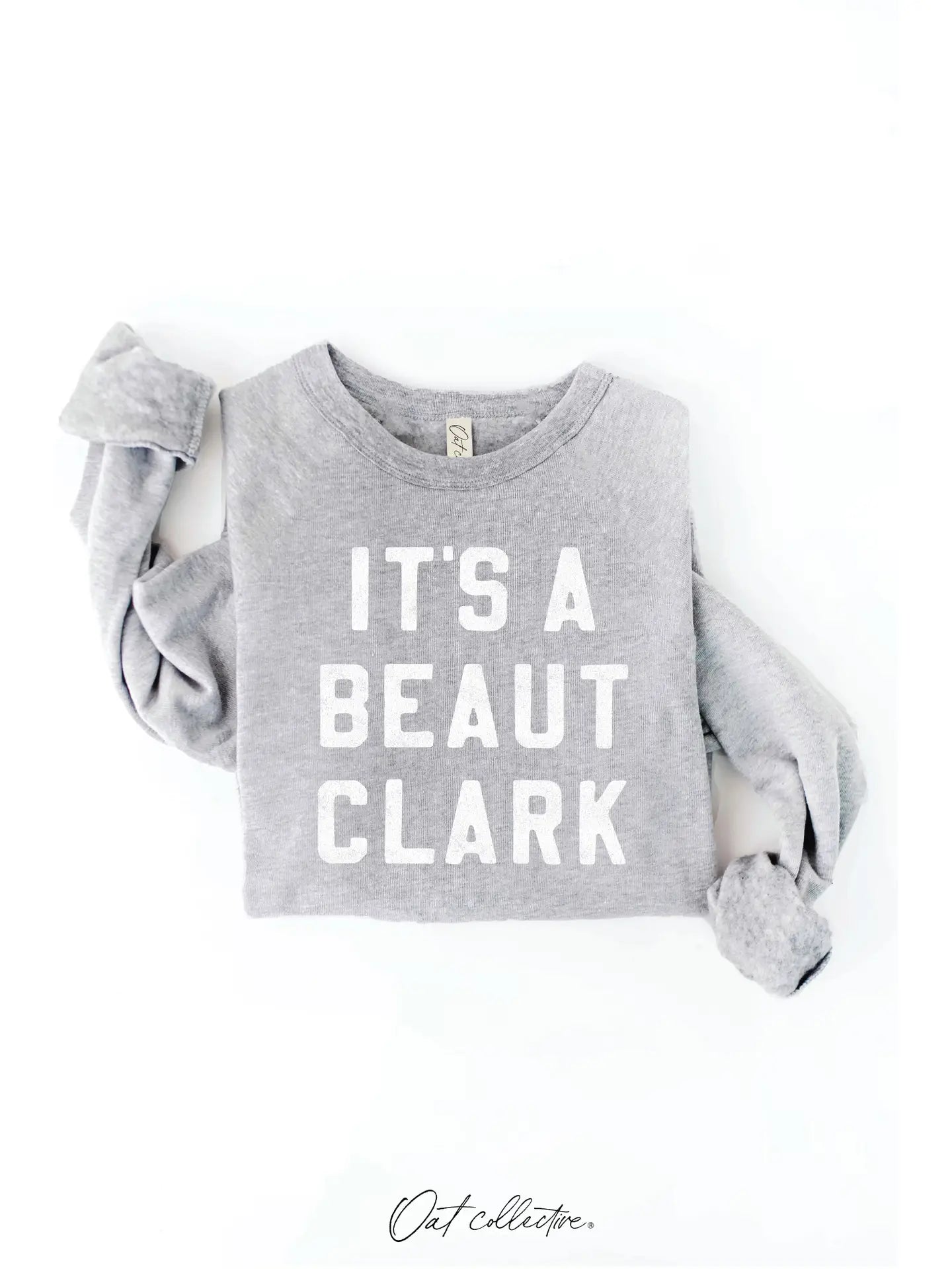 Cozy 'It's A Beaut Clark' Graphic Christmas Sweatshirt for 80's Movie Fans