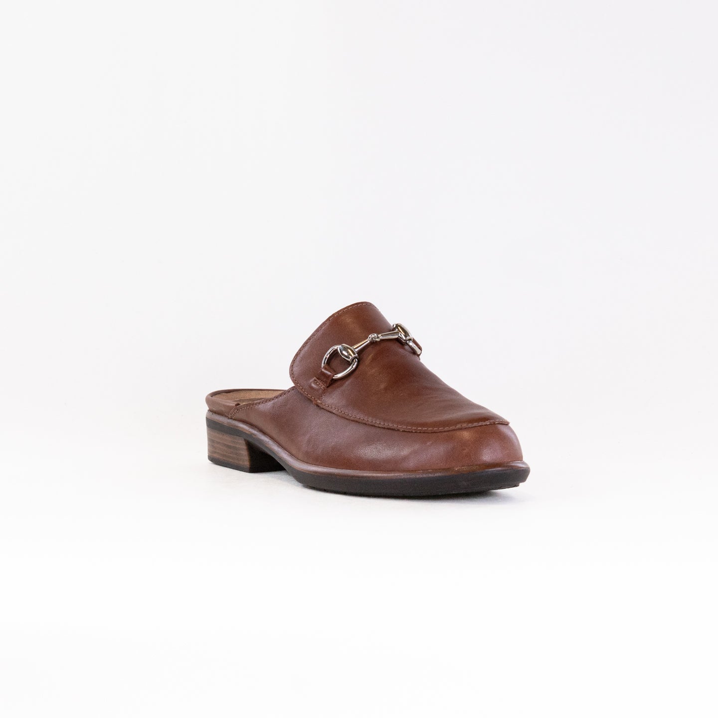 Naot Women's Halny Clogs in Soft Chestnut Leather