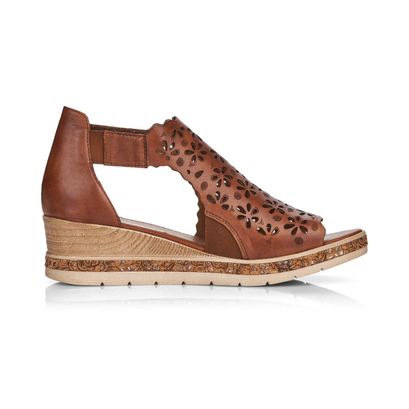 Women's Remonte Jerilyn Brown Fashion Sandal for All Occasions