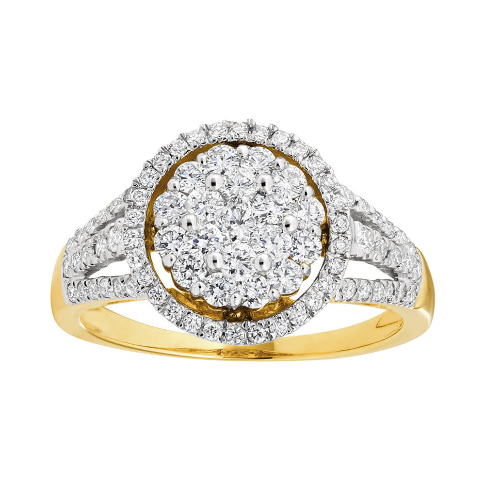 E6_DS Diamond Gemstone, 1.00 - 1.09CT, 83 Brilliant GI