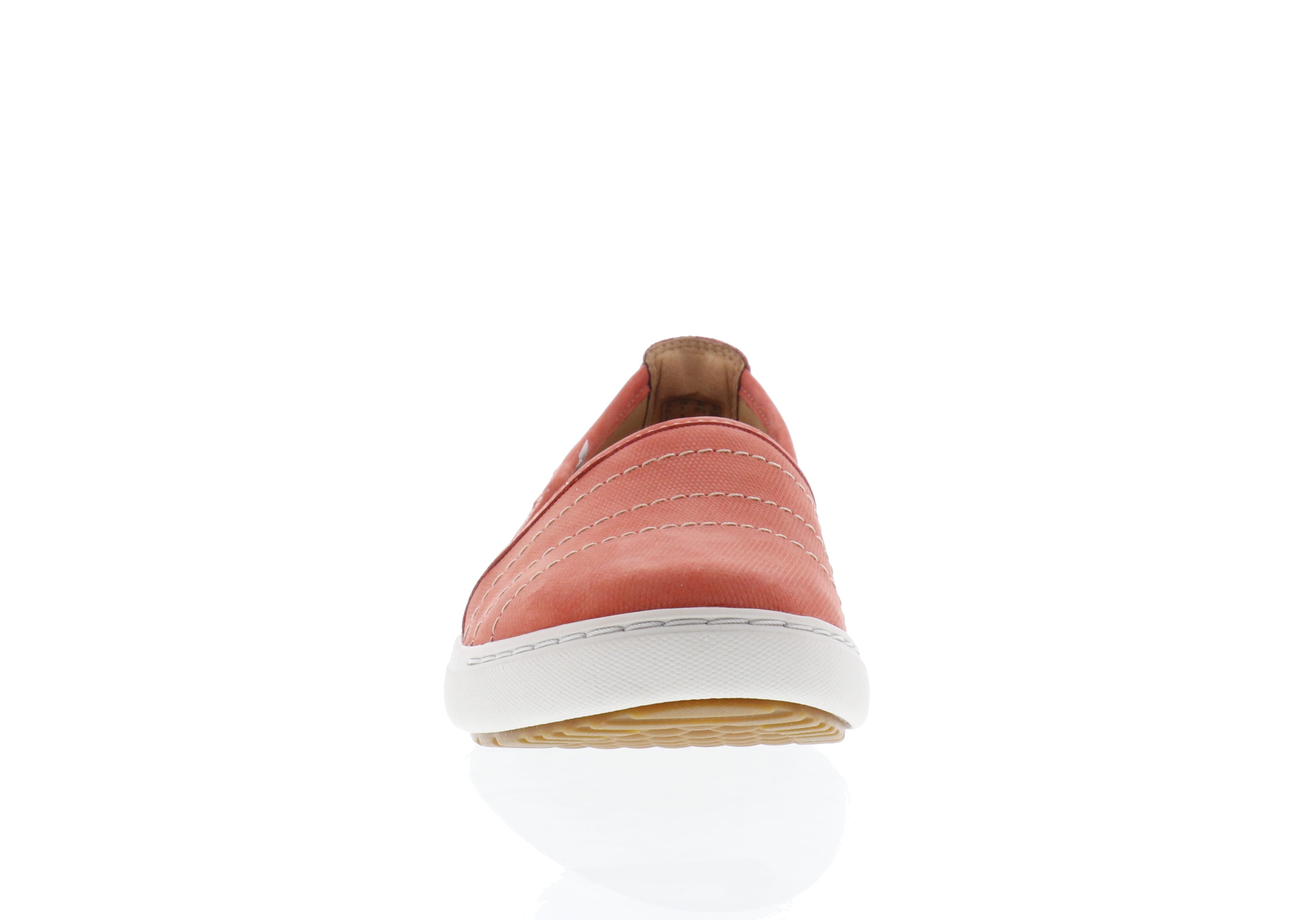 Clarks Women's Casual Grenadine Leather Nalle Violet Slip - on Shoes