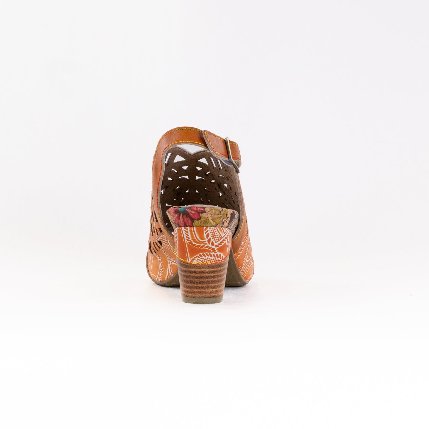 Spring Step L'Artiste Eclipsing Women's Orange Multi-colored Fashion Sandals