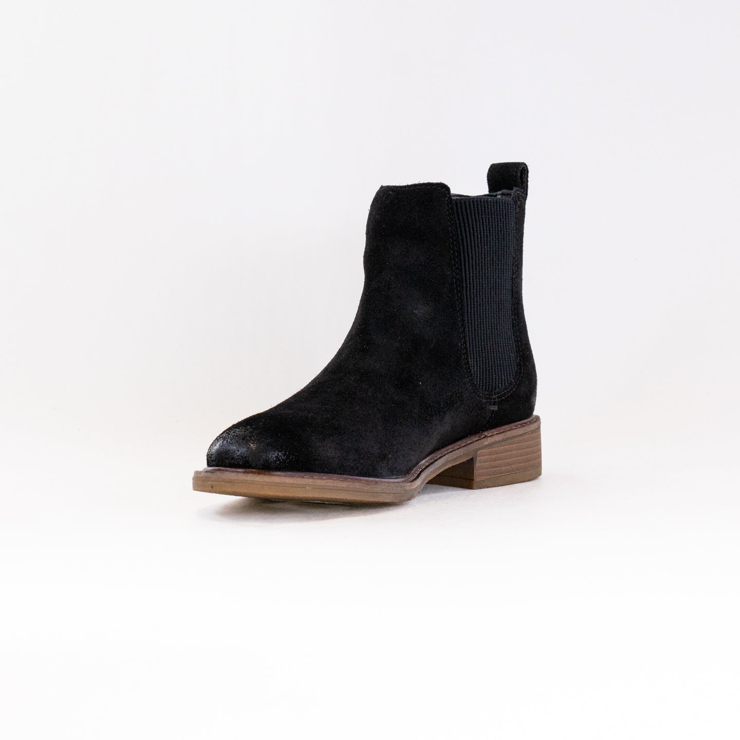 Clarks Women's Arlo 2 Cologne Chelsea Boots in Black Suede