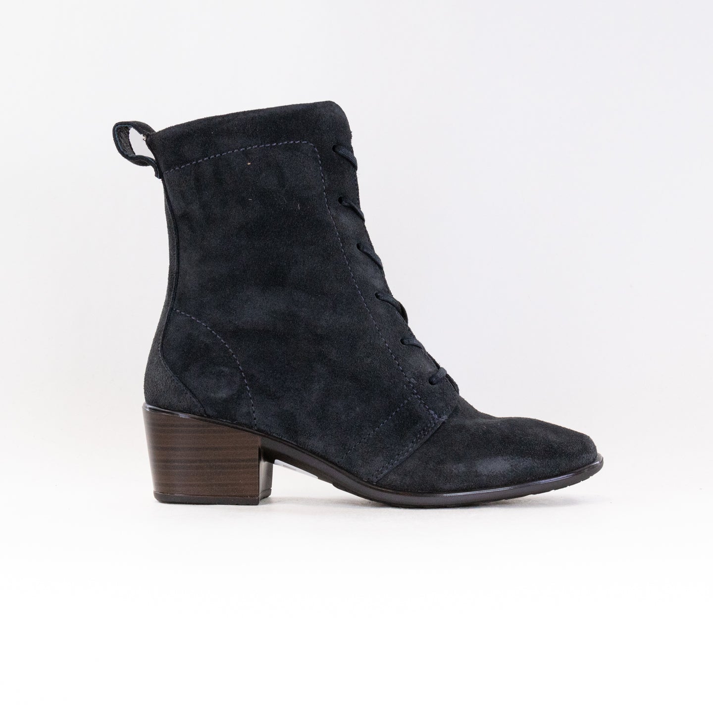 Naot Women's Majesty Mid-Calf Boots in Charcoal Soft Suede