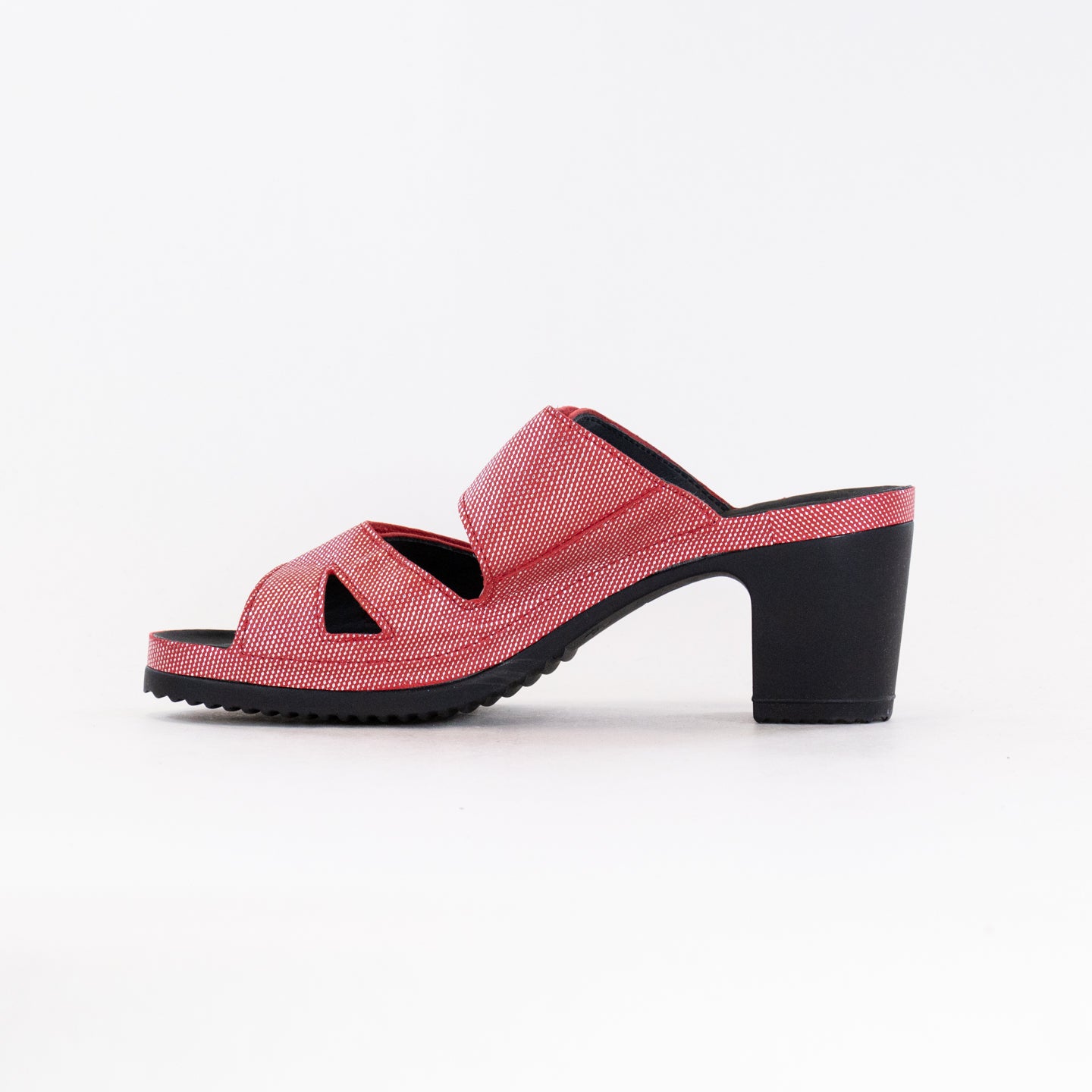 Red Vital Petra Women's Mule Sandals with Health Benefits