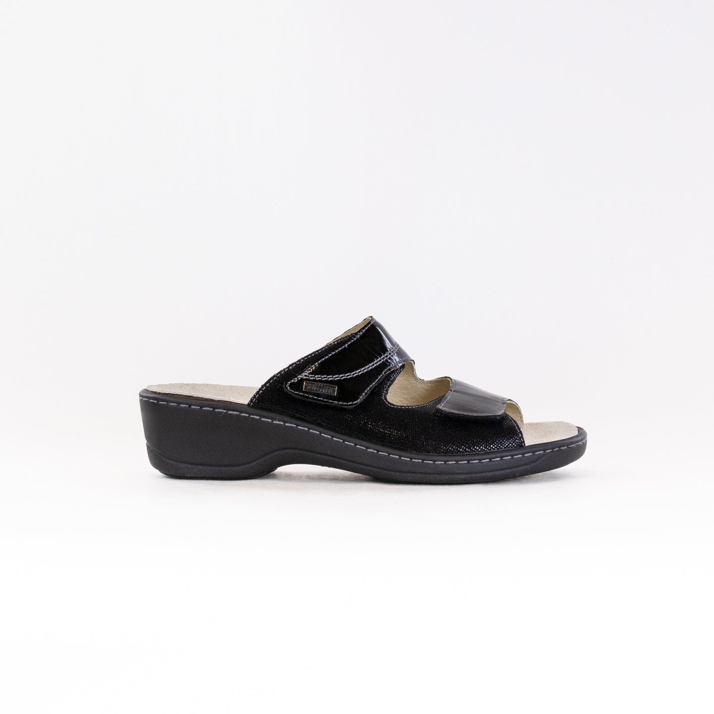 Fidelio Soft Line 225001 Women's Black Leather Comfortable Footwear
