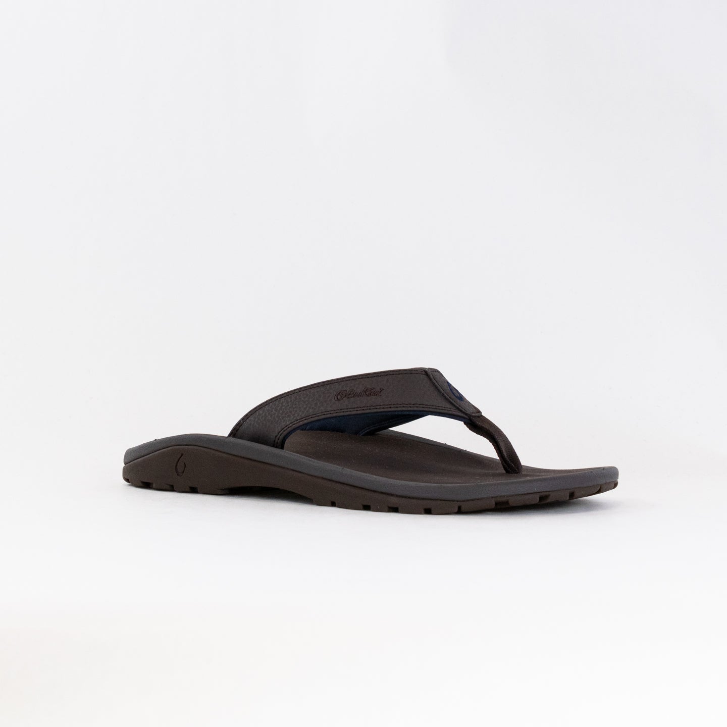 Olukai Men's Ohana Beach Sandals - Dark Wood/Dark Wood